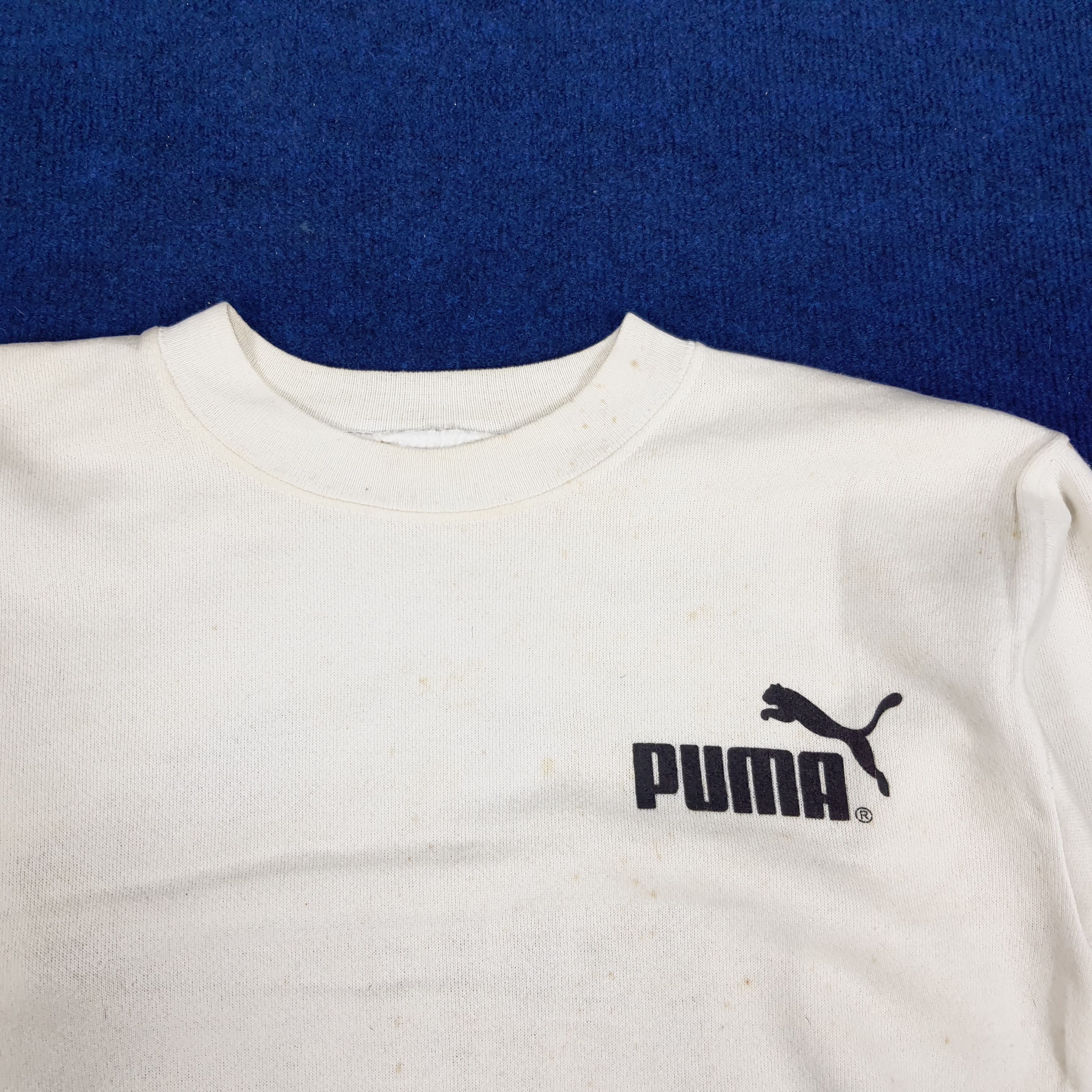 Puma × Vintage Vintage PUMA Big Logo Sweatshirts Size US S / EU 44-46 / 1 - 4 Thumbnail
