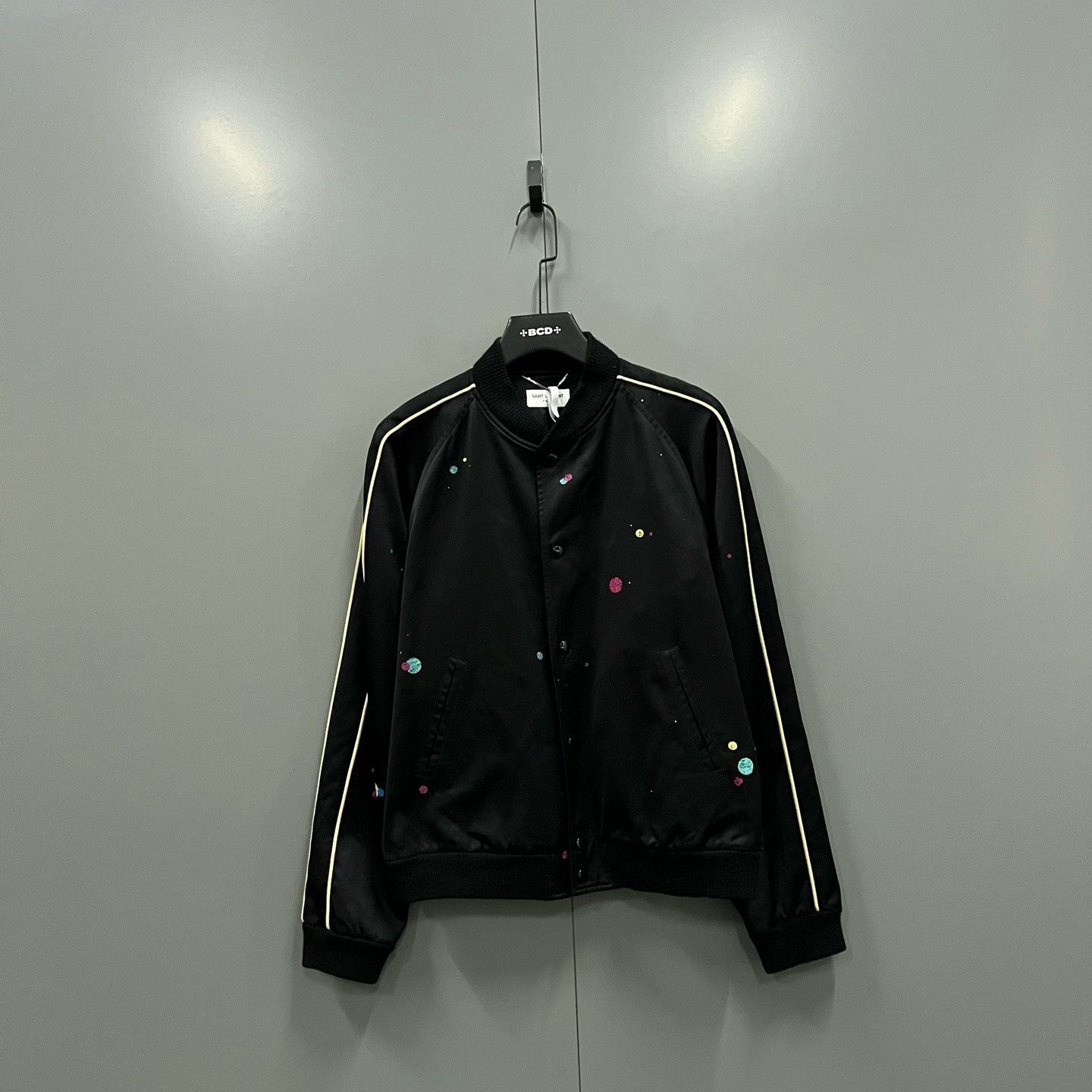 Saint Laurent Paris Saint Laurent Paris Printed Striped Jacket XS Women Size XS / US 0-2 / IT 36-38 - 1 Thumbnail