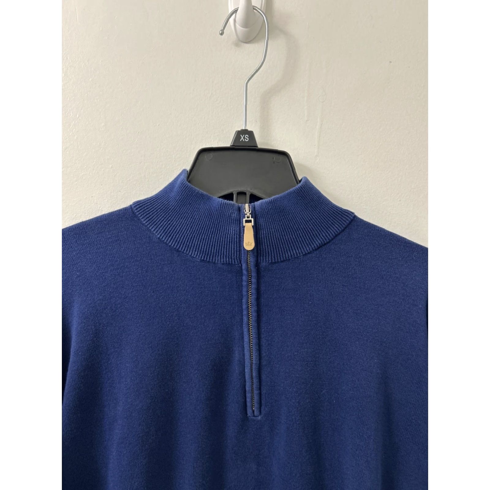 Peter Millar Peter Millar Sweater Mens L Blue Seaside Collection 1/4 Zip Pullover Logo Breathable Golf Preppy Pullover Shirt Size US L / EU 52-54 / 3 - 6 Thumbnail