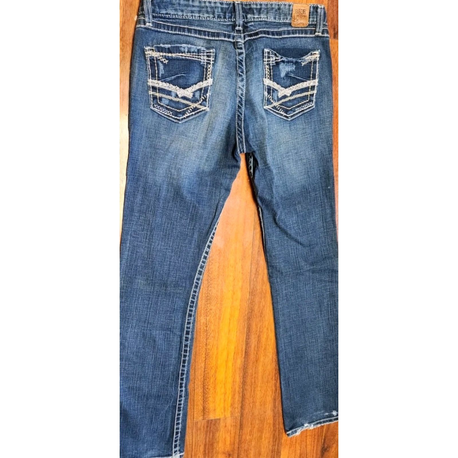 Vintage BKE Madison Jeans Women’s 32x33.5 Stretch Bootcut Denim Blue 5-Pocket Regular Jeans Women’s Size 24" / US 00 / IT 34 - 4 Thumbnail