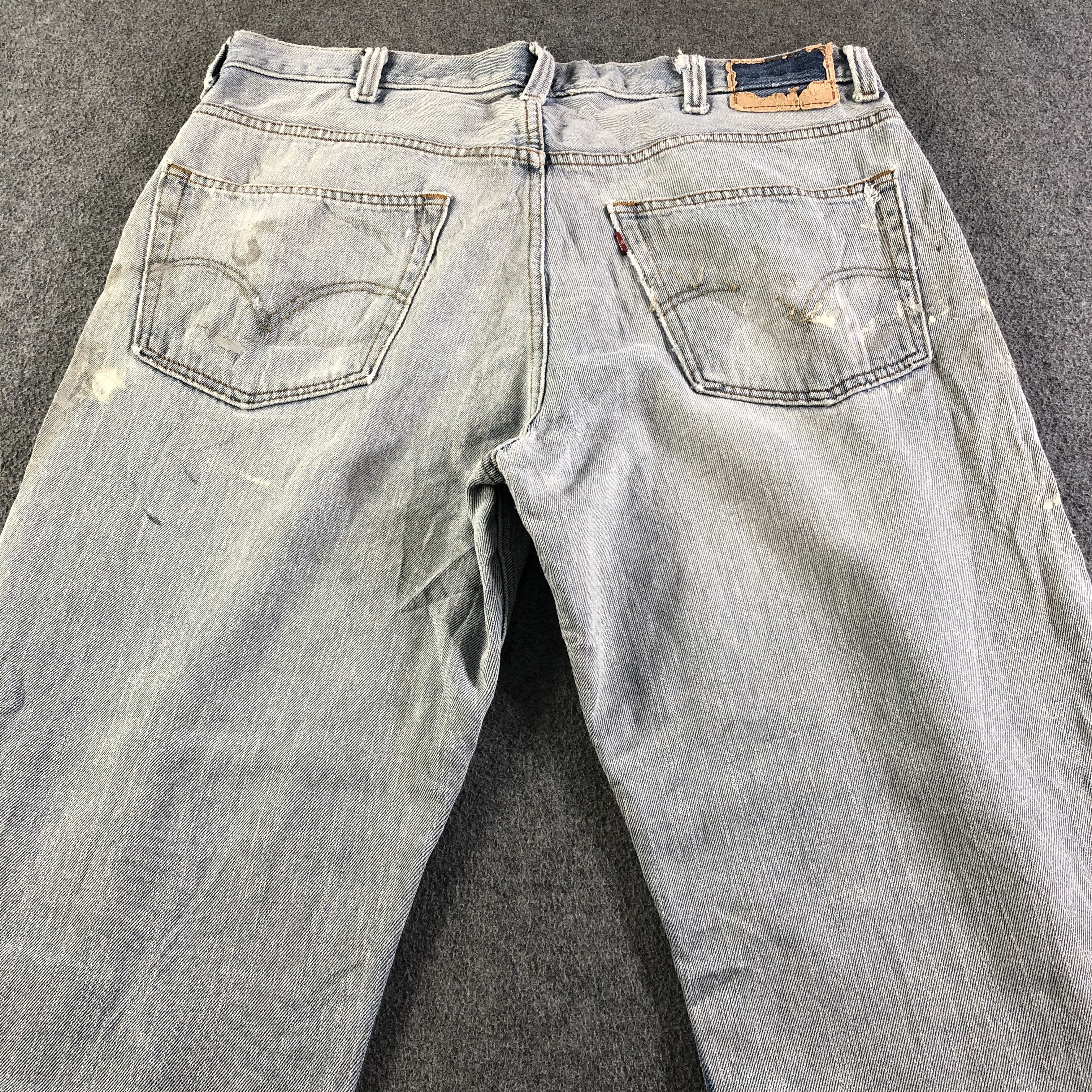 Levi's Vintage Light Wash Levis 550 Jeans-J4372 Size US 39 - 4 Thumbnail