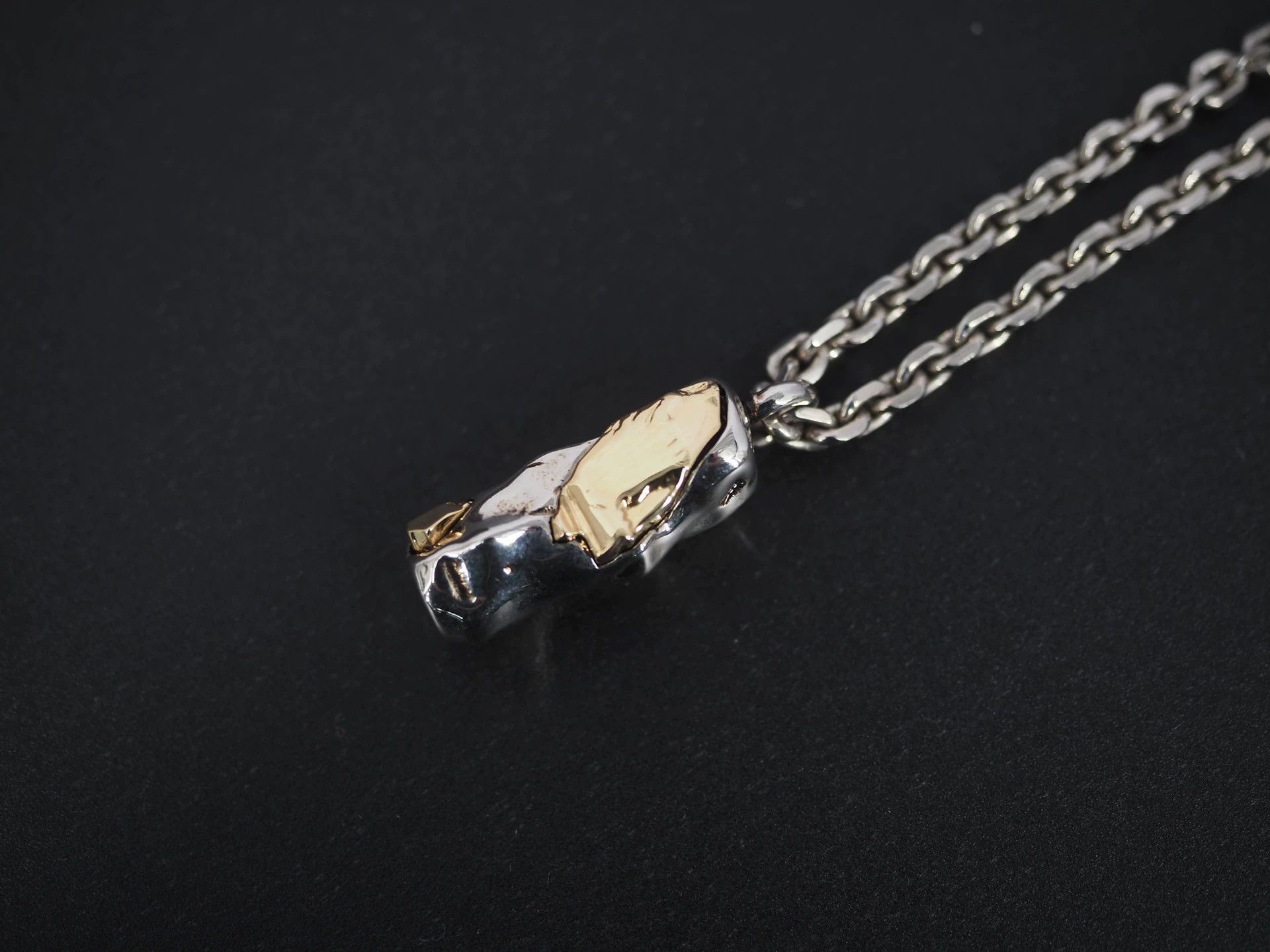 Dior Dior Silver Tote Pendant Necklace Size ONE SIZE - 3 Thumbnail