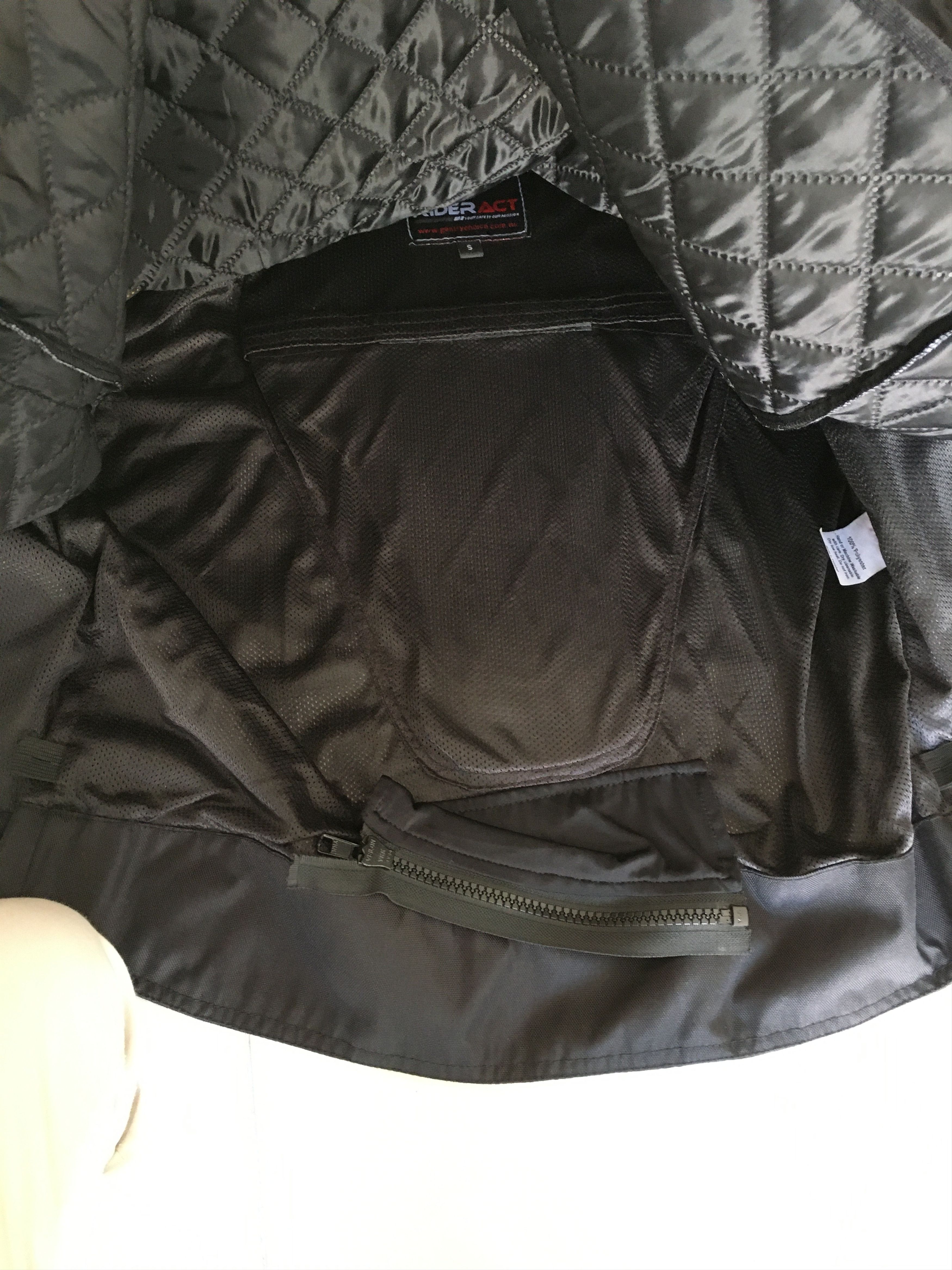 Other Waterproof Motorcycle Jacket Cardura Classic Black Size US M / EU 48-50 / 2 - 14 Thumbnail