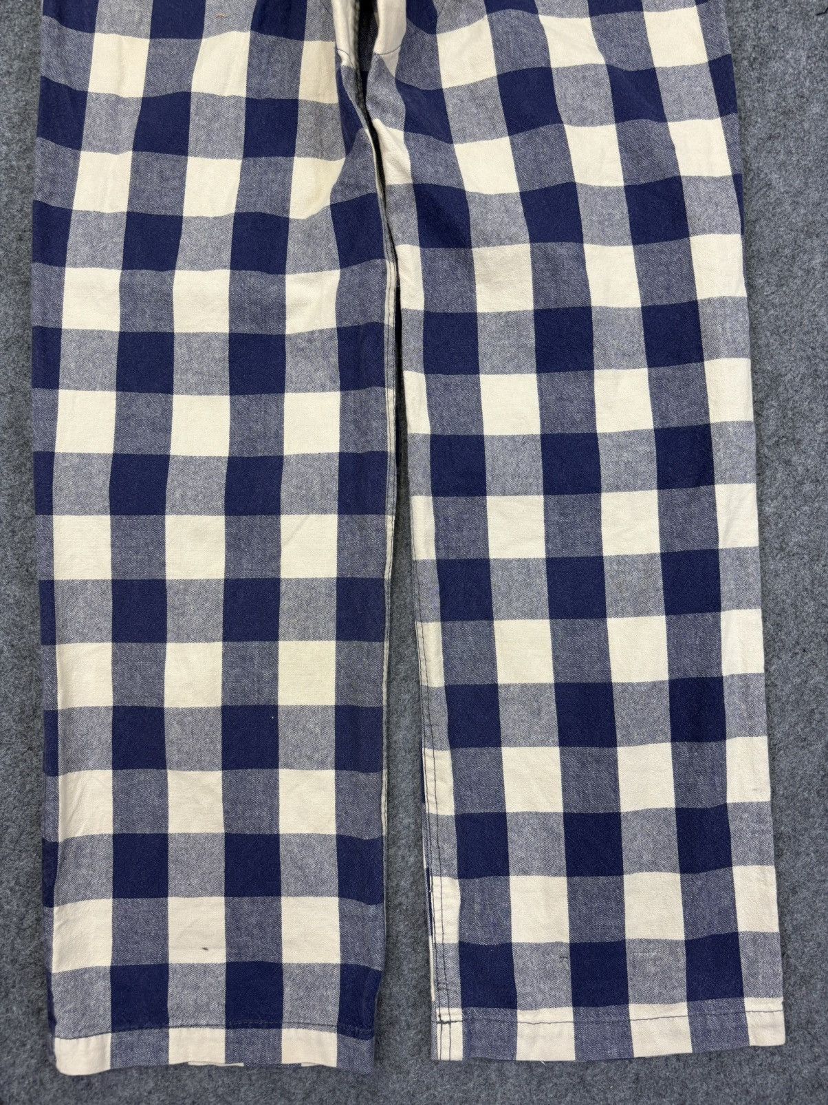 Japanese Brand 💥Hybrid💥Old Betty Baker Plaid Easy Pant K16 Size US 31 - 10 Thumbnail