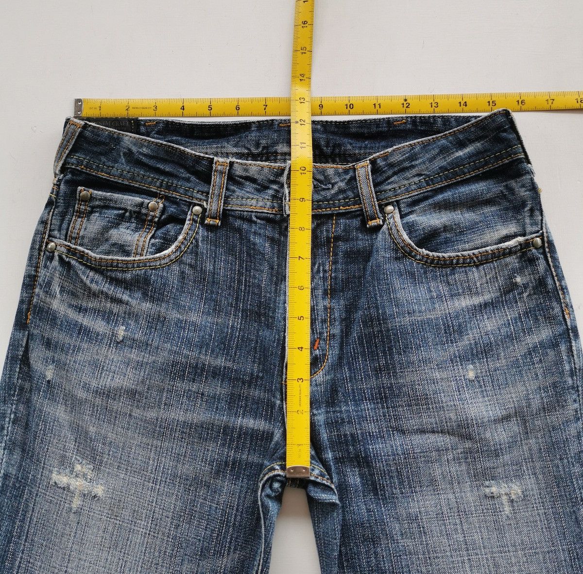 Japanese Brand Bootcut Denim Craft Japan Jeans Size US 31 - 8 Thumbnail