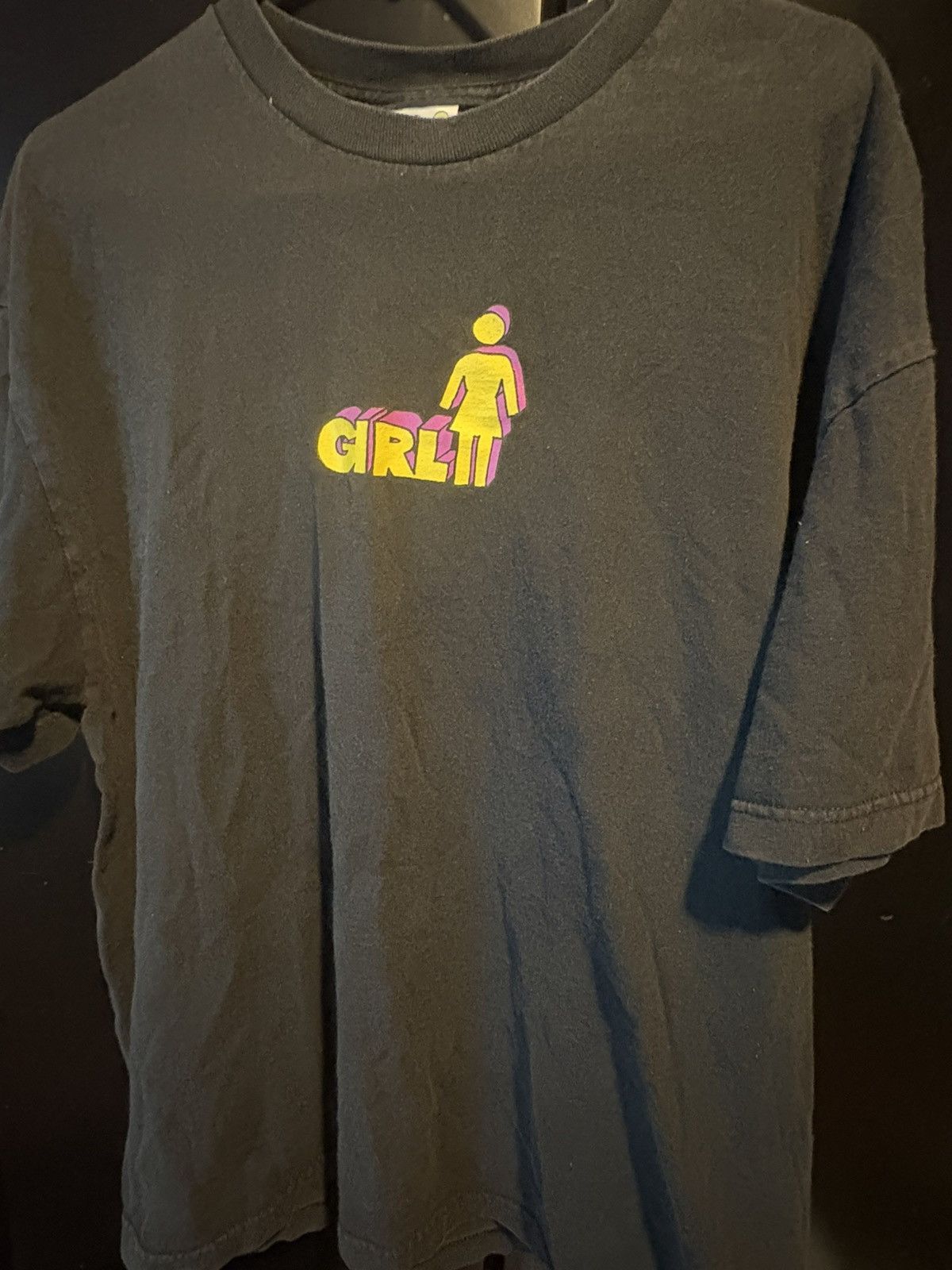 Girl Skateboards × Vintage Vintage Girl Skateboards Tee Size US XL / EU 56 / 4 - 1 Thumbnail