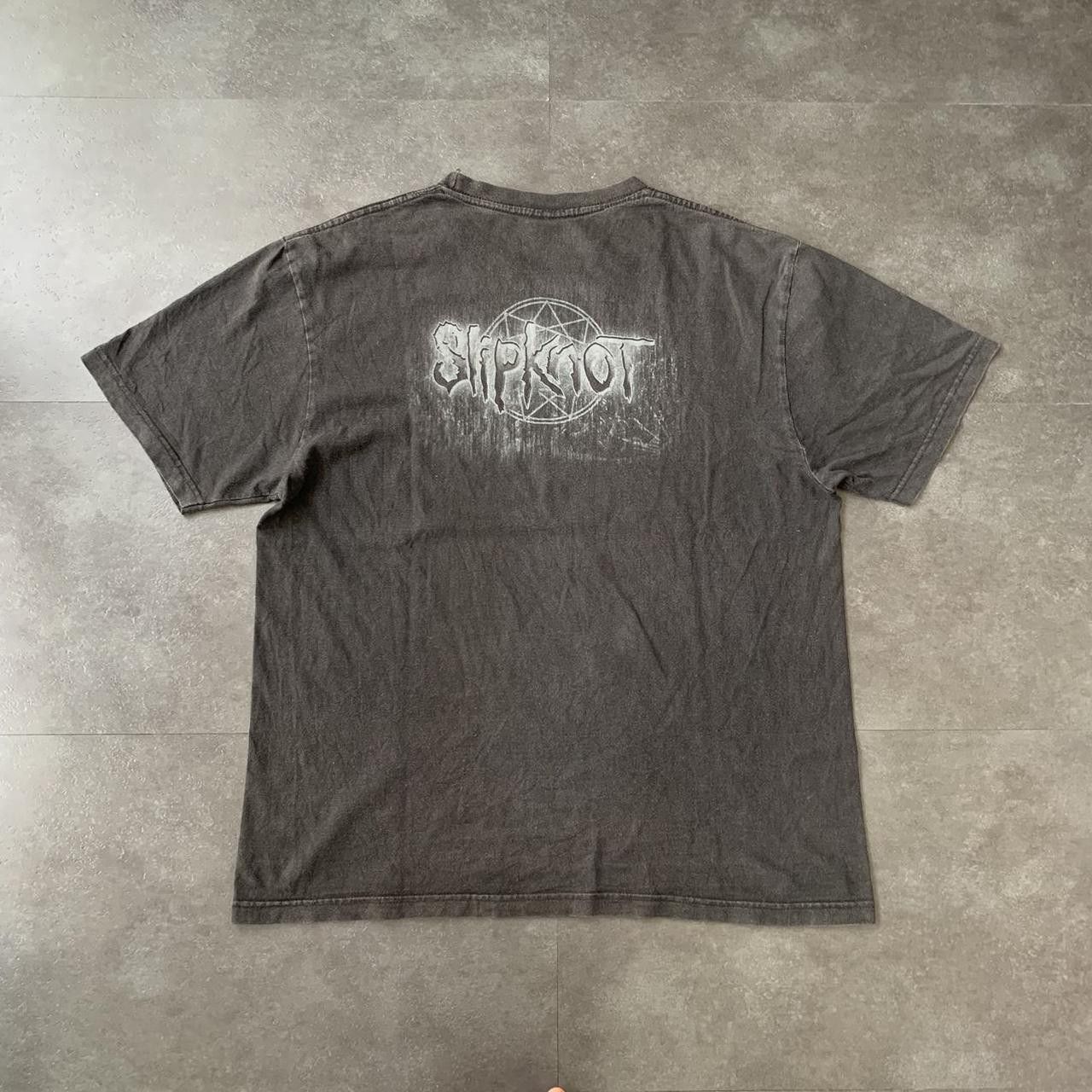Vintage Vintage 2000s Slipknot Boot Band Tee Shirt Size US L / EU 52-54 / 3 - 2 Thumbnail