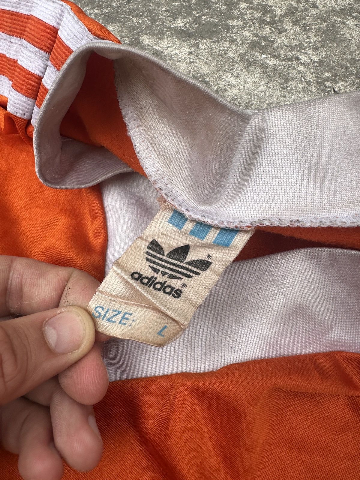 Adidas Vintage Adidas Holland 89/90 Soccer Jersey Netherlands Size US L / EU 52-54 / 3 - 3 Thumbnail