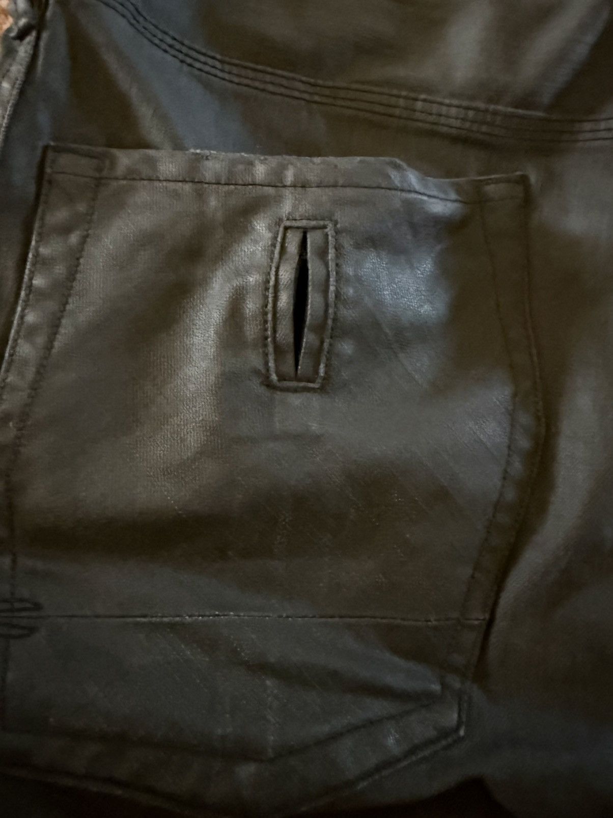 DENHAM DENHAM waxed denim jeans in black Size US 32 / EU 48 - 9 Thumbnail