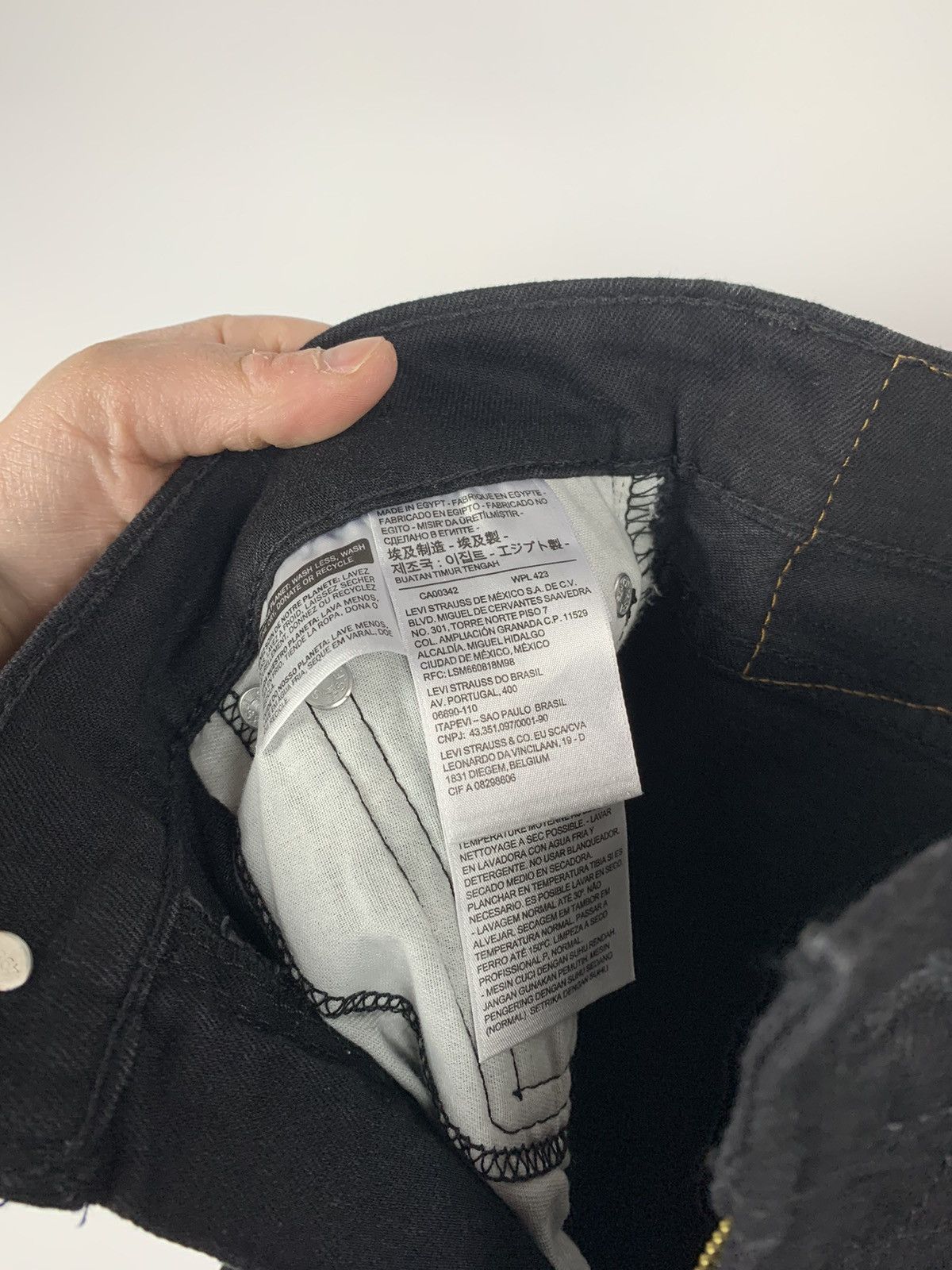 Levi's NWT Men’s Levi’s 519 Extreme Skinny Hi-Ball Black Jeans W30 Size US 30 / EU 46 - 14 Thumbnail