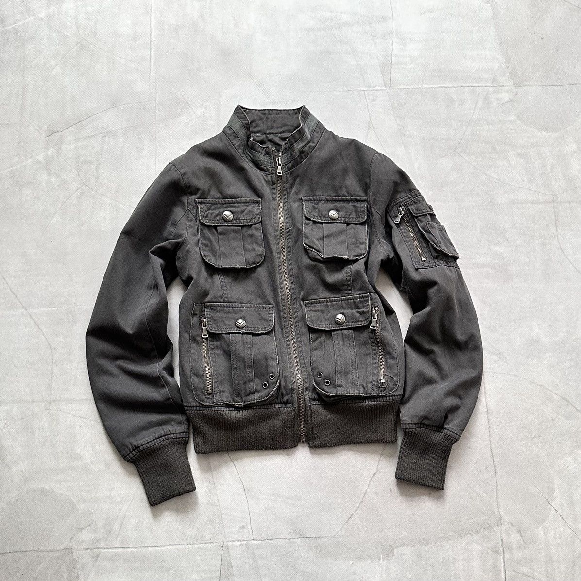 Hysteric Glamour Military Multipocker Bomber Jacket LGB If Six Was Nine Vibe Size S / US 4 / IT 40 - 1 Thumbnail