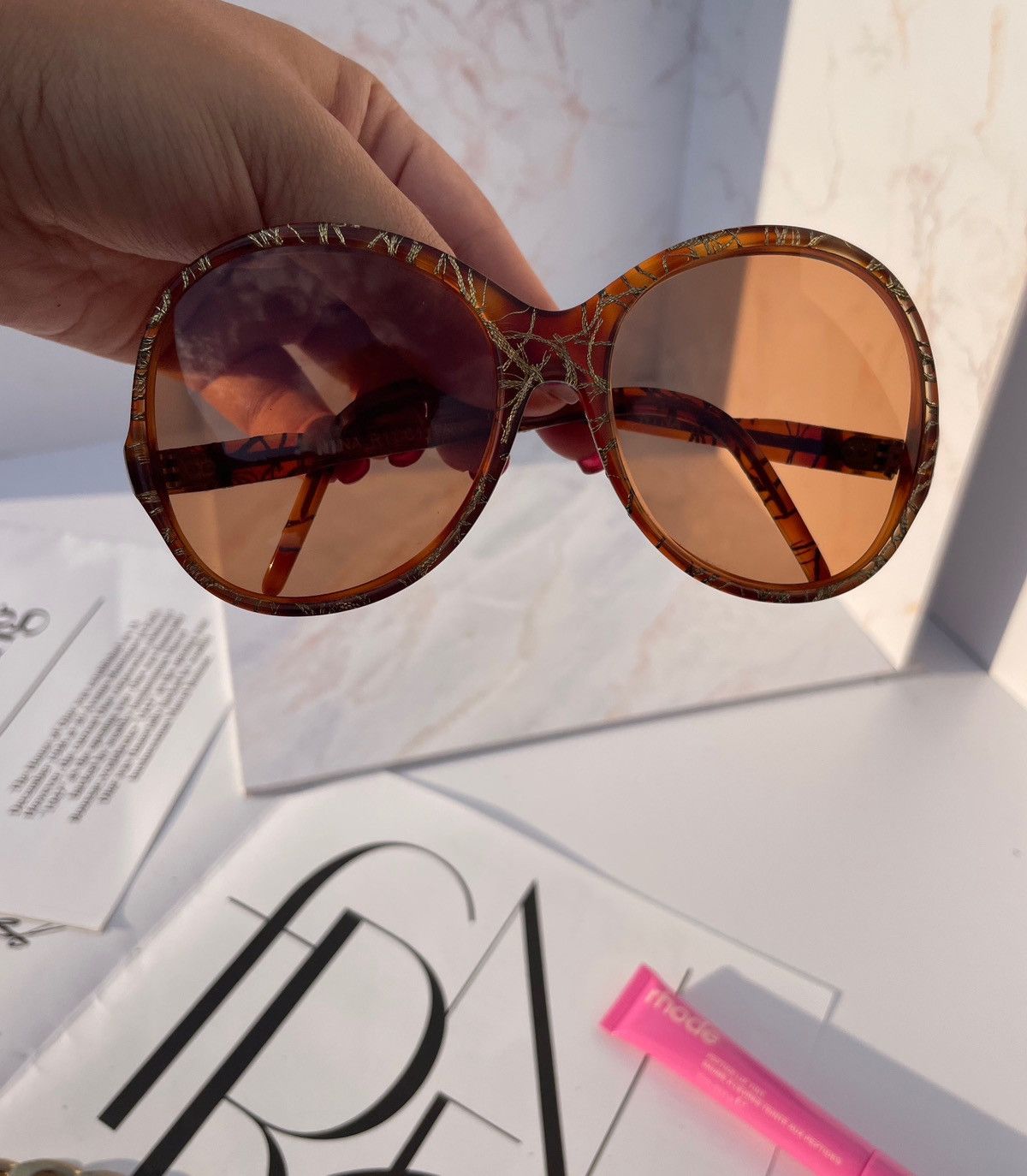 Nina Ricci Nina Richi vintage sunglasses Size ONE SIZE - 15 Thumbnail