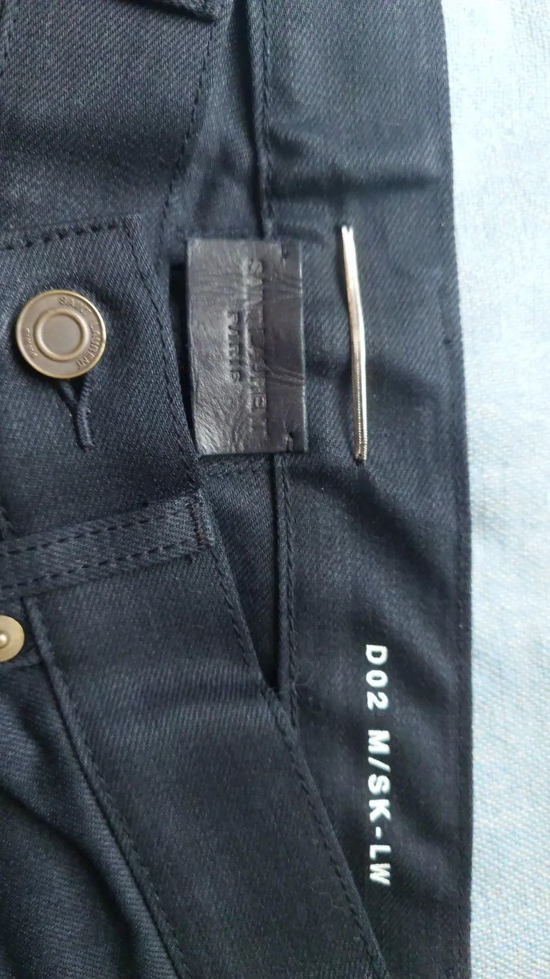 Saint Laurent Paris Saint Laurent D02 Basic Black Jeans Size US 28 / EU 44 - 3 Thumbnail