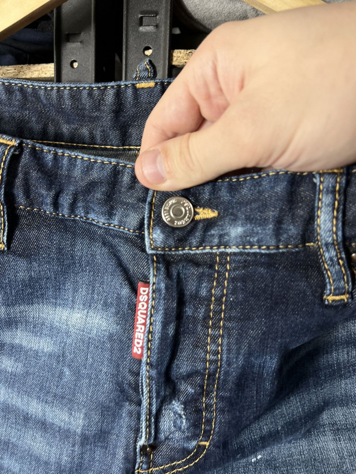 Dsquared2 Dsquared2 Sexy Twist Jeans Distressed Denim Y2K Italy Size US 32 / EU 48 - 10 Thumbnail