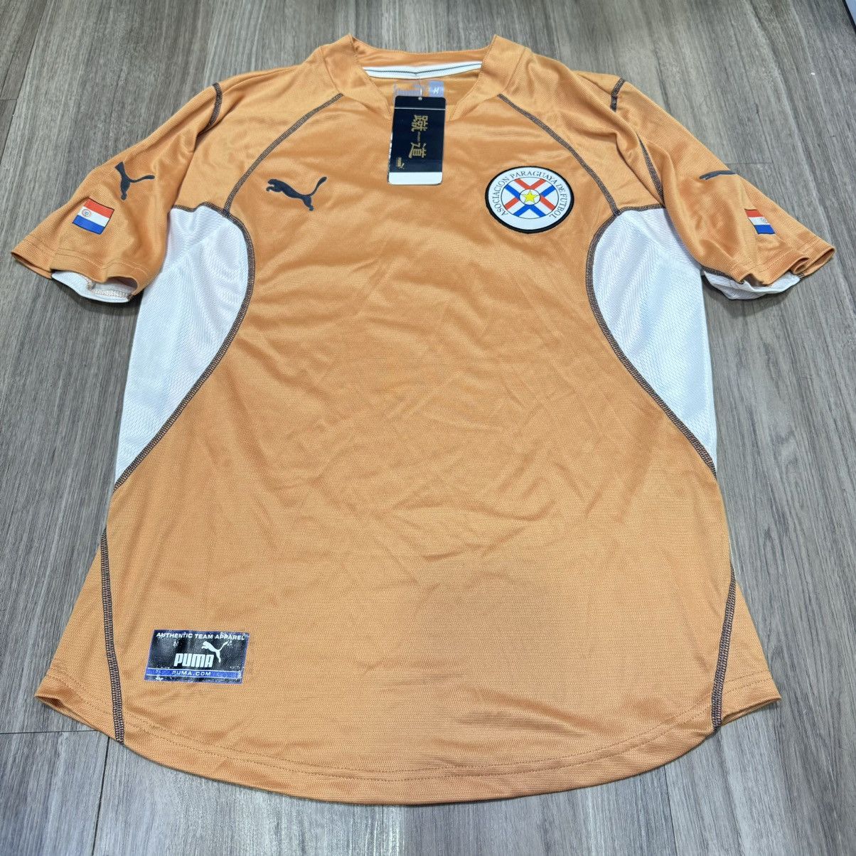 Puma Paraguay world cup 2002 away shirt (bnwt) Size US M / EU 48-50 / 2 - 1 Thumbnail