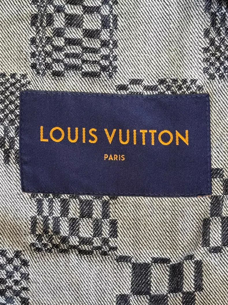 Louis Vuitton LOUIS VUITTON Checkerboard denim jacket Size US M / EU 48-50 / 2 - 7 Thumbnail