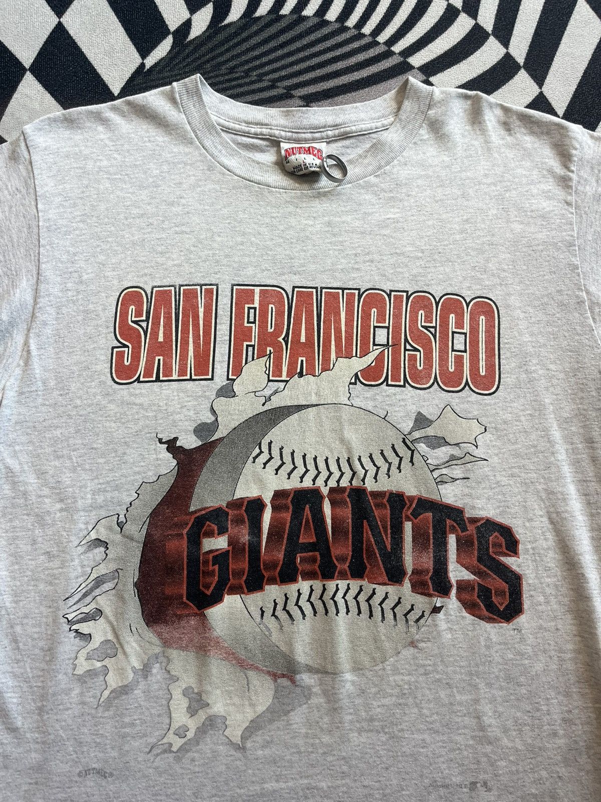 MLB Vintage MLB SAN FRANCISCO GIANTS Nutmeg 90’s Back off Tshirt Size US L / EU 52-54 / 3 - 6 Thumbnail