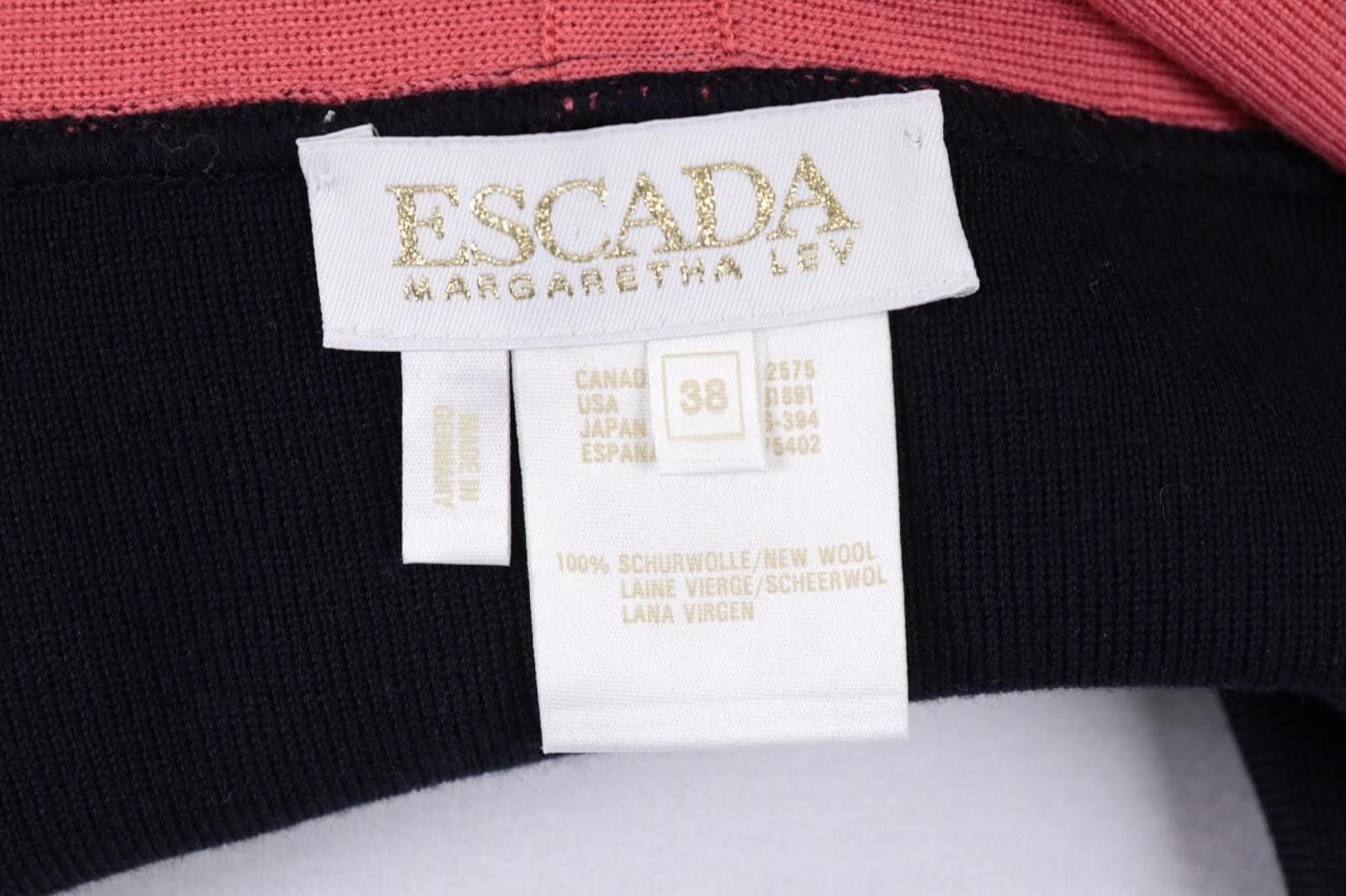 Escada Escada Margaretha Ley Black Pink Lagenlook Cardigan Size 38 Size M / US 6-8 / IT 42-44 - 11 Thumbnail