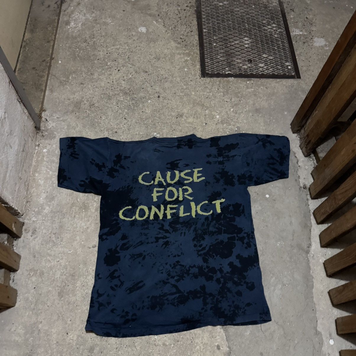 Band Tees × Vintage Vintage 90’ Kreator overprinted „cause of conflict“ t-shirt Size US L / EU 52-54 / 3 - 6 Thumbnail