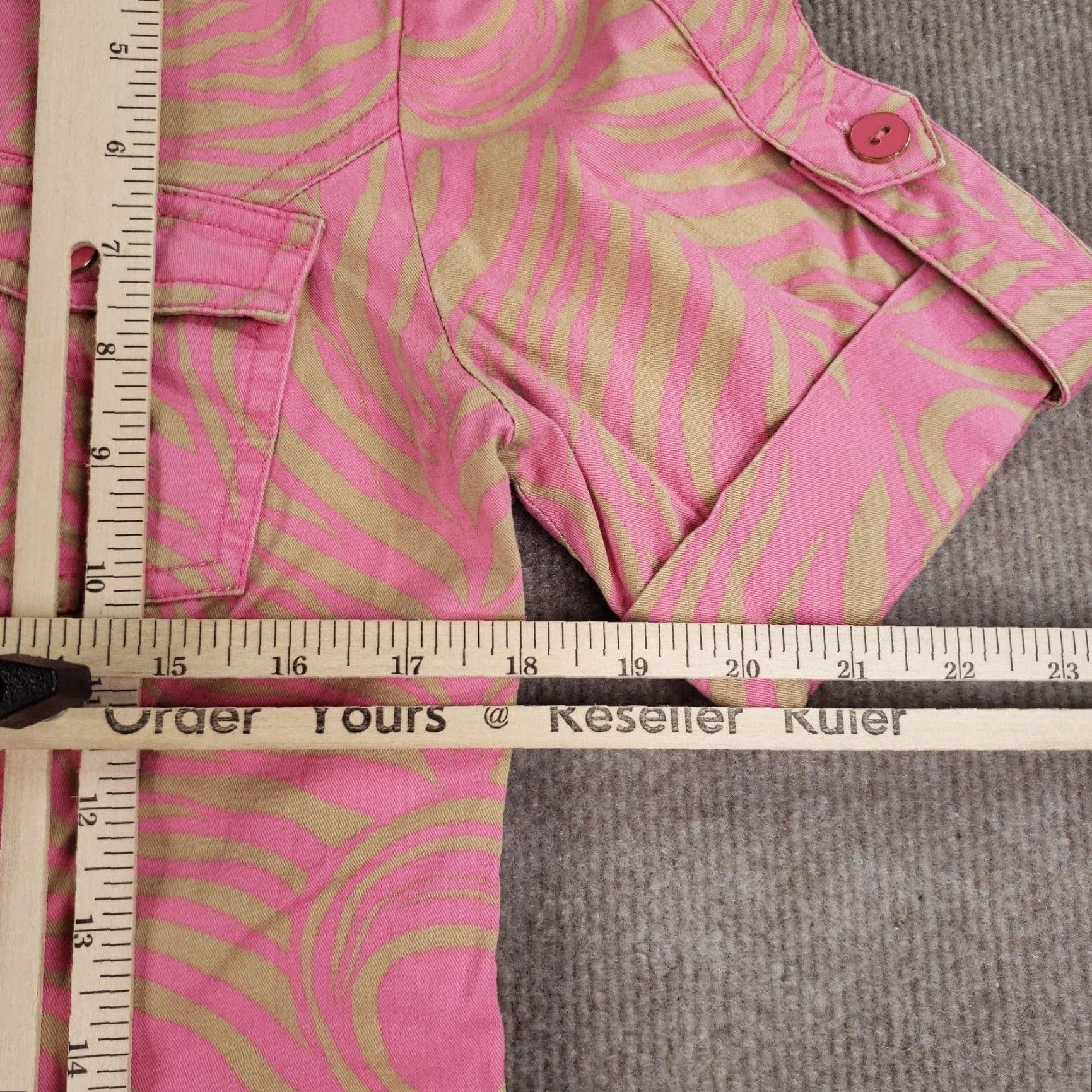 Lilly Pulitzer Lilly Pulitzer Pink Floral V Neck Roll Tab Sleeve Shirt Dress Womens Size 0 Knee Length Beach Size XS / US 0-2 / IT 36-38 - 3 Thumbnail
