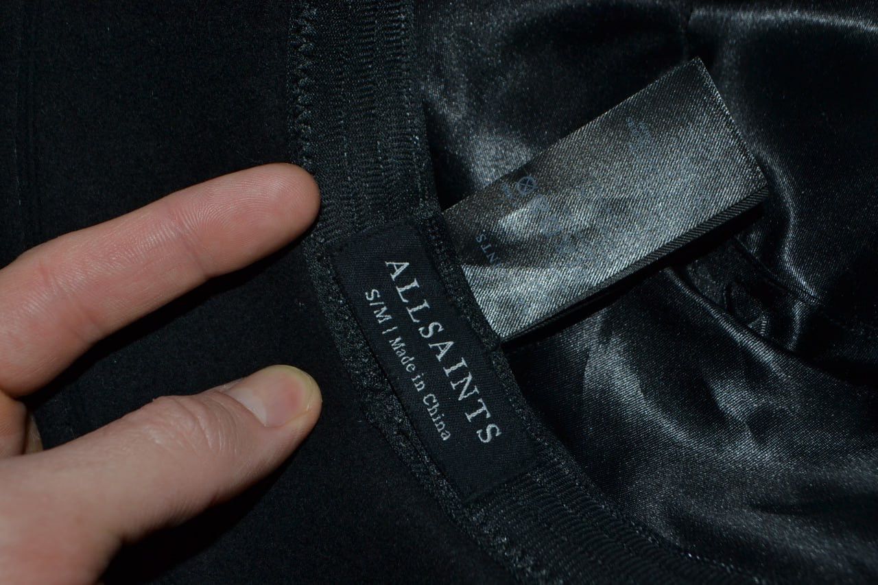 Allsaints AllSaints Black Bronson Fedora Hat Size ONE SIZE - 7 Thumbnail