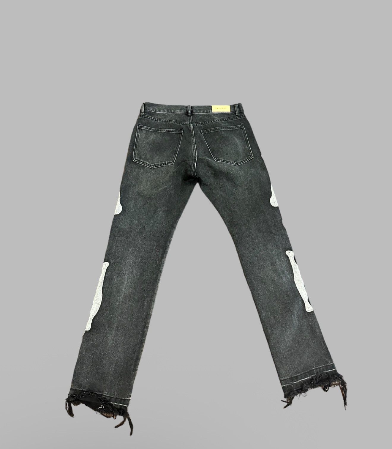 MNML MNML BONE DENIM JEANS Size US 31 - 3 Thumbnail
