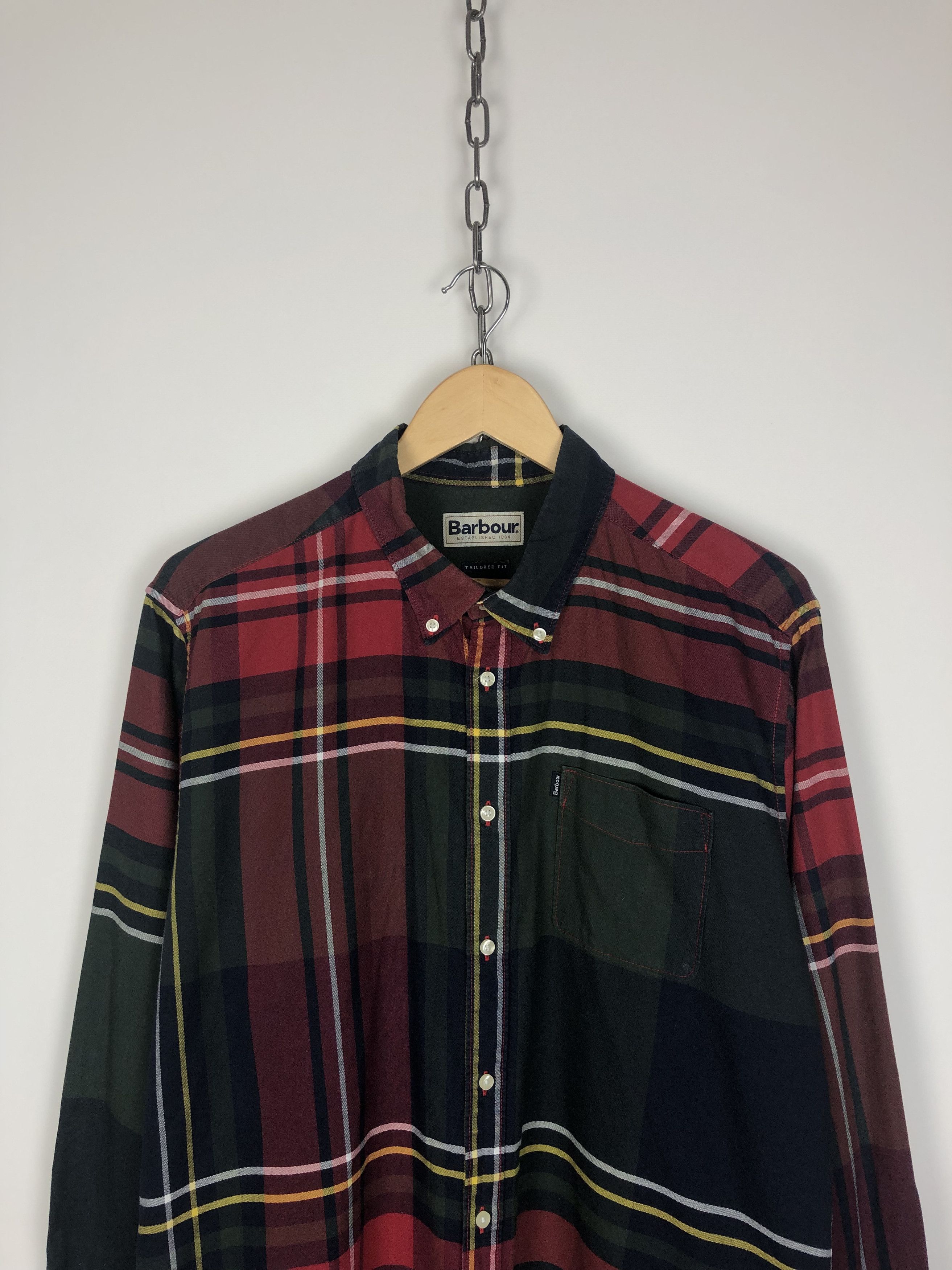 Barbour Barbour Check Shirt Highland 2 Tailored size L Size US L / EU 52-54 / 3 - 2 Thumbnail