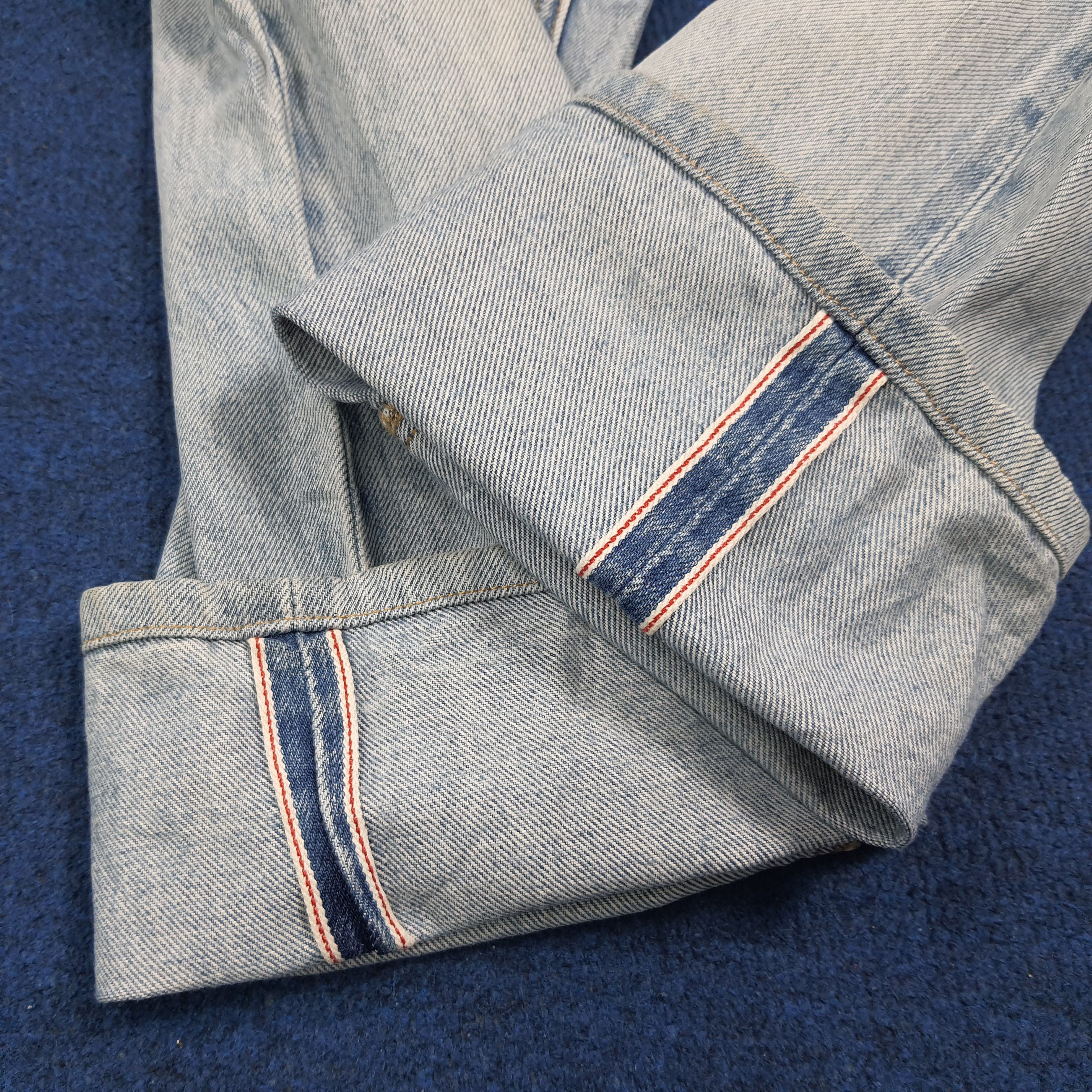 Andy Warhol Vintage Andy Warhol x Billabong Distressed Selvedge C280N9 Size US 35 - 8 Thumbnail