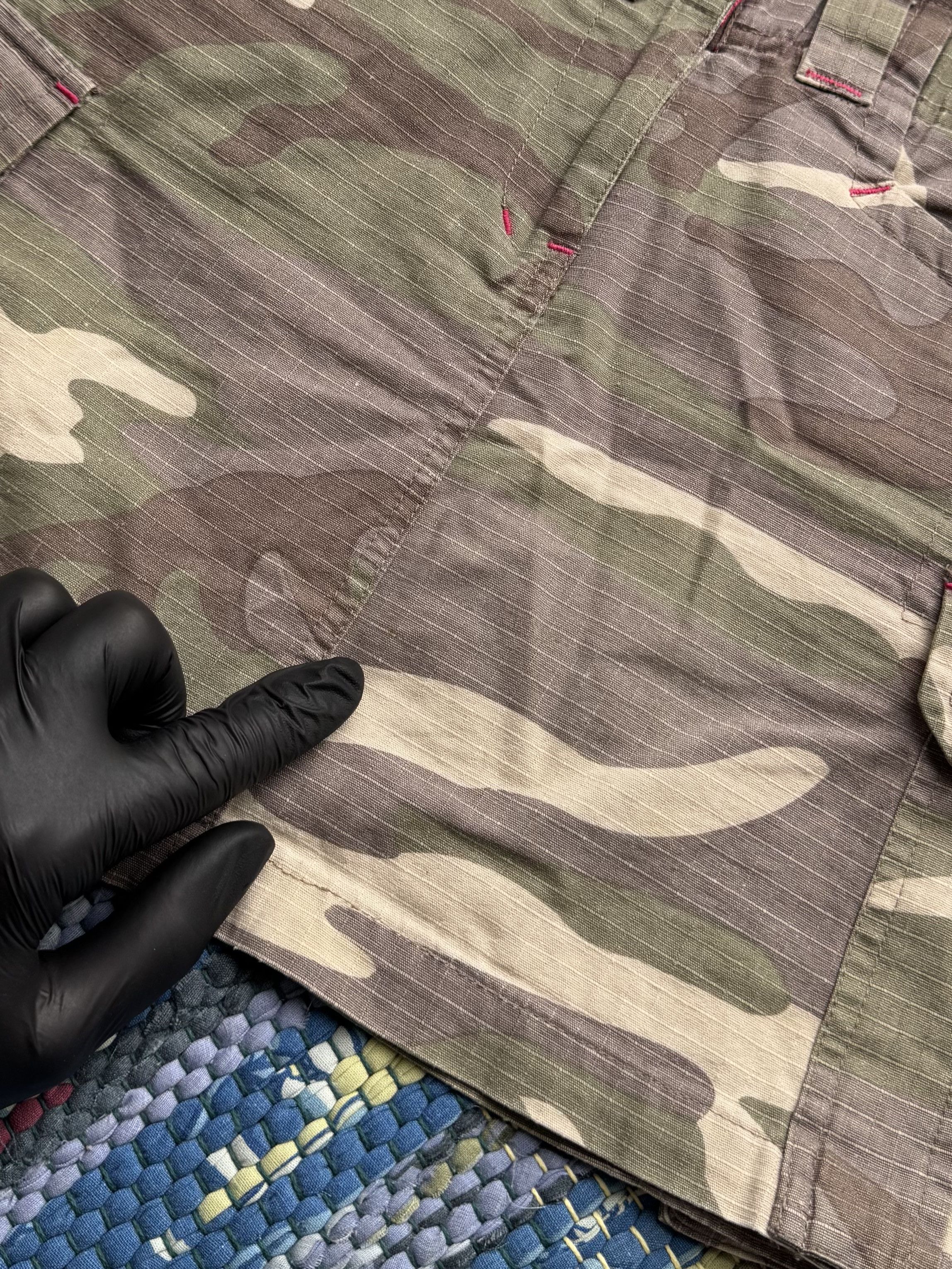 Vintage Vintage Camo Cargo Skirt Military Utility Pocket Camouflage Size 25" / US 0 / IT 36 - 3 Thumbnail