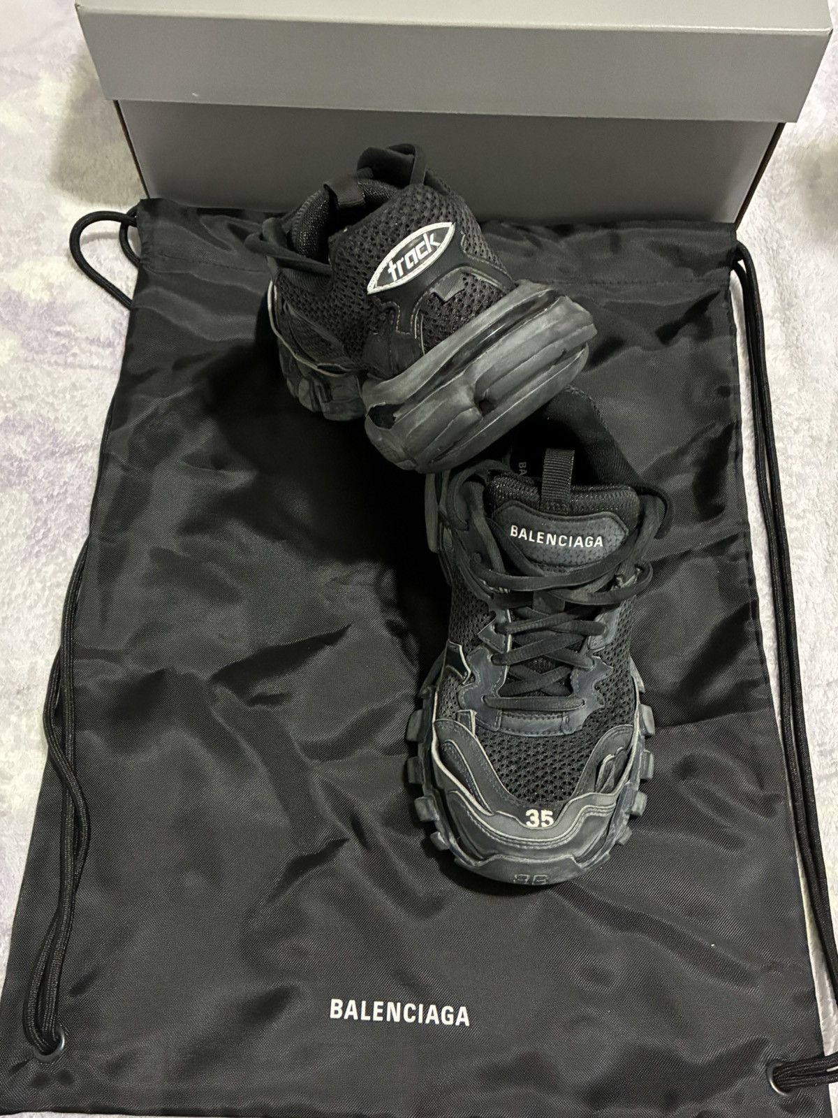Balenciaga Balenciaga Track V3 Size 35 Size US 5 / EU 37 - 1 Thumbnail