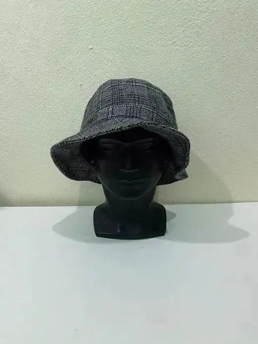 Japanese Brand Japanese Brand Black White Bucket Hat Size ONE SIZE - 3 Thumbnail