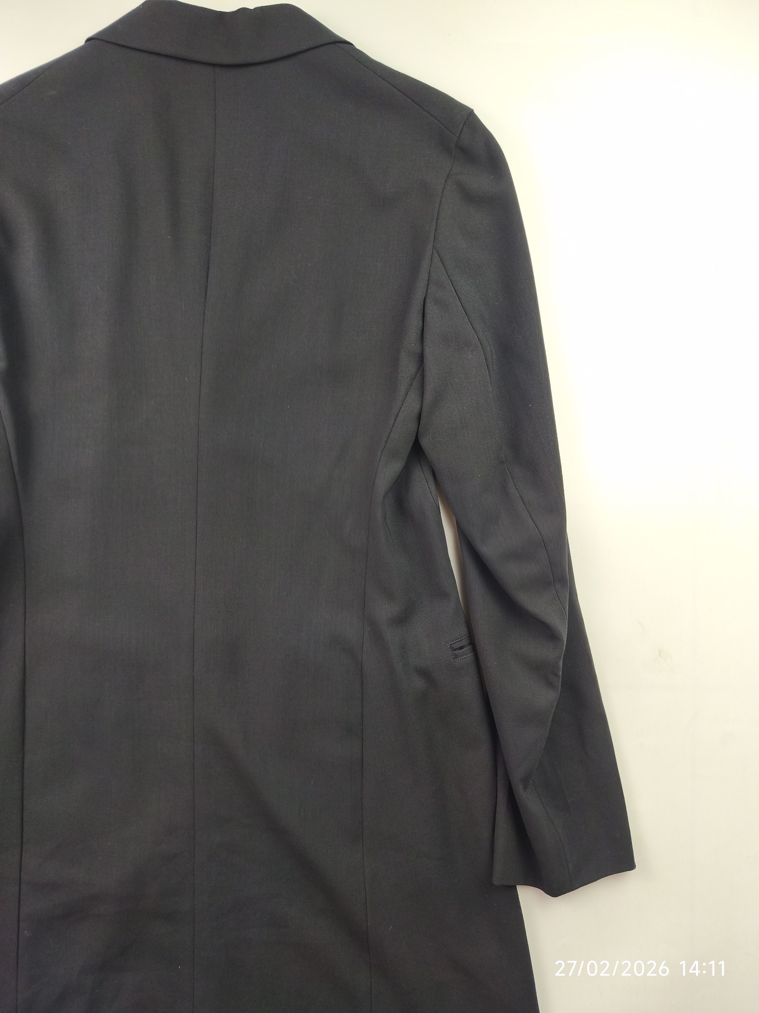 Yohji Yamamoto Y's - yohji yamamoto - long blazer jacket S/S 97' Size S / US 4 / IT 40 - 9 Thumbnail