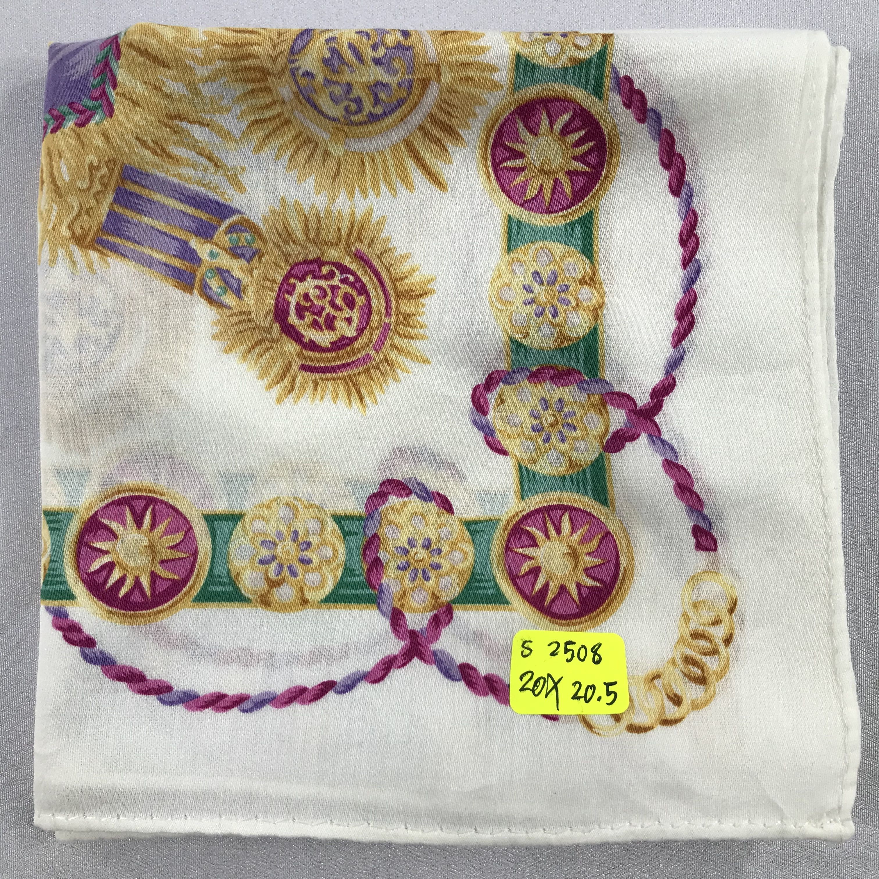 Vintage Vintage Bandana / Handkerchief / Neckerchief - S2508 Size ONE SIZE - 5 Thumbnail