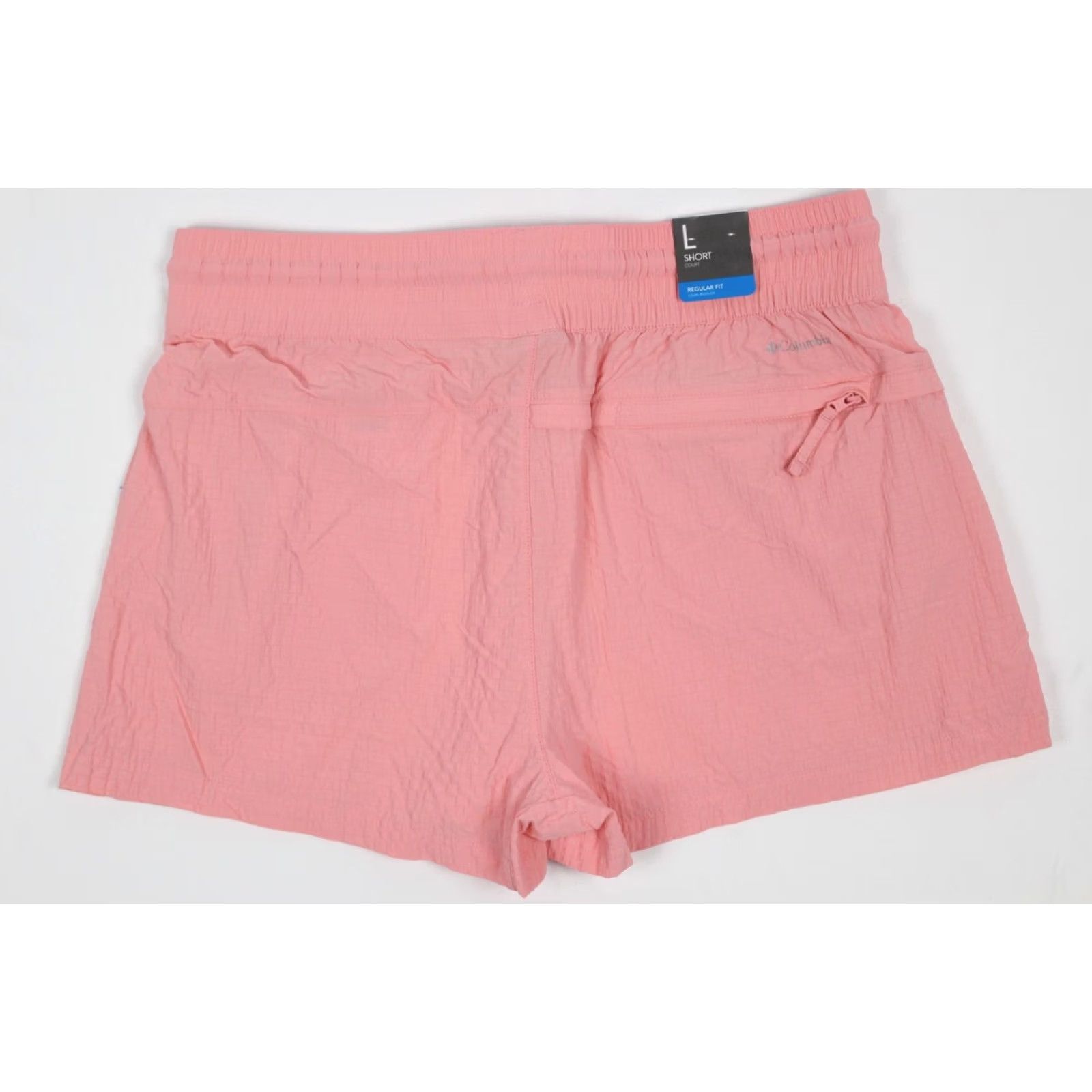 Pinko Columbia Women's Boundless Trek Active Shorts Size Large x 3" Inseam Pink Size 36" / US 14 / IT 50 - 2 Thumbnail