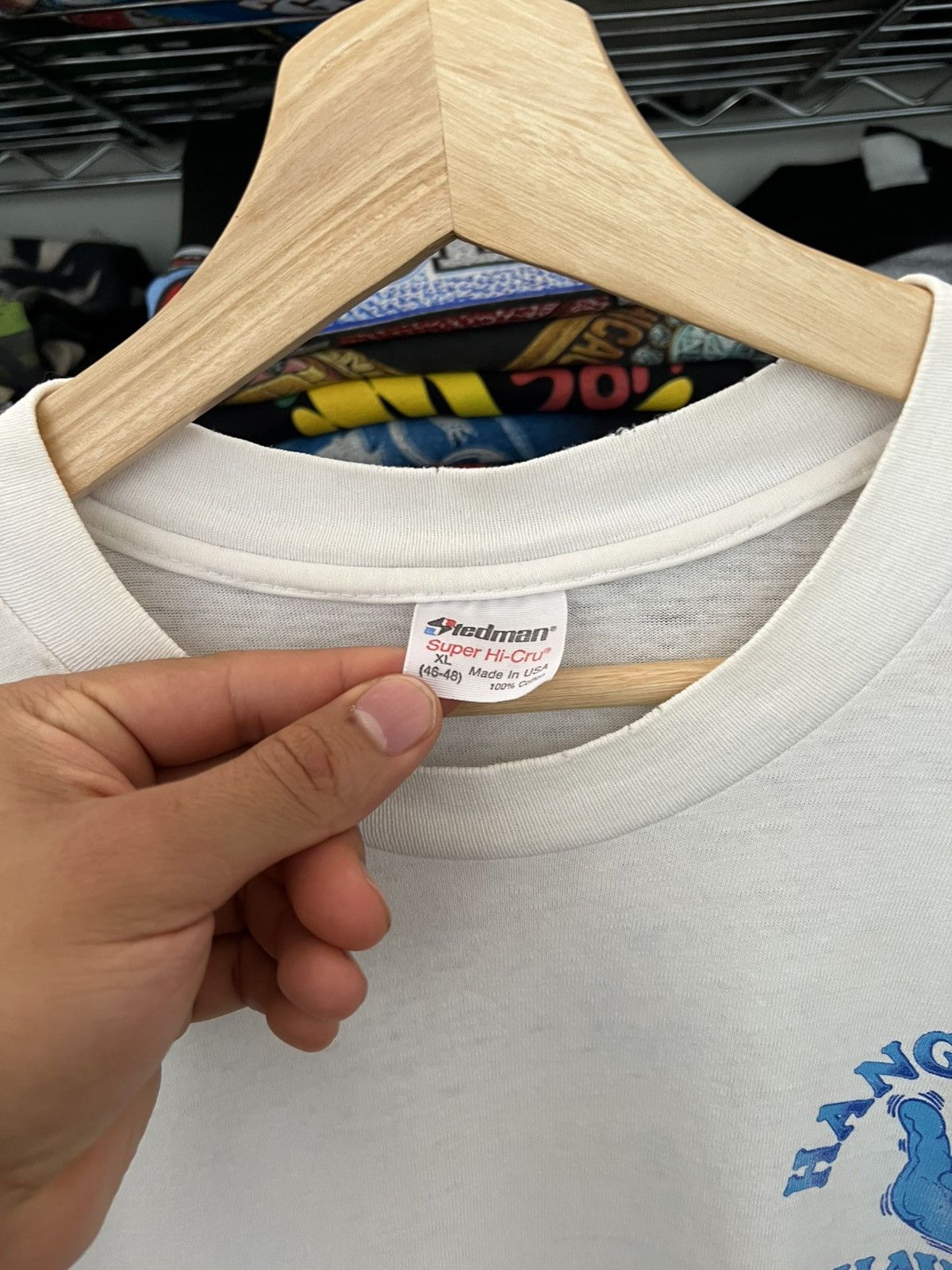 Vintage 90s Hawaii Hang Loose Single Stitch Tee Size US XL / EU 56 / 4 - 7 Thumbnail