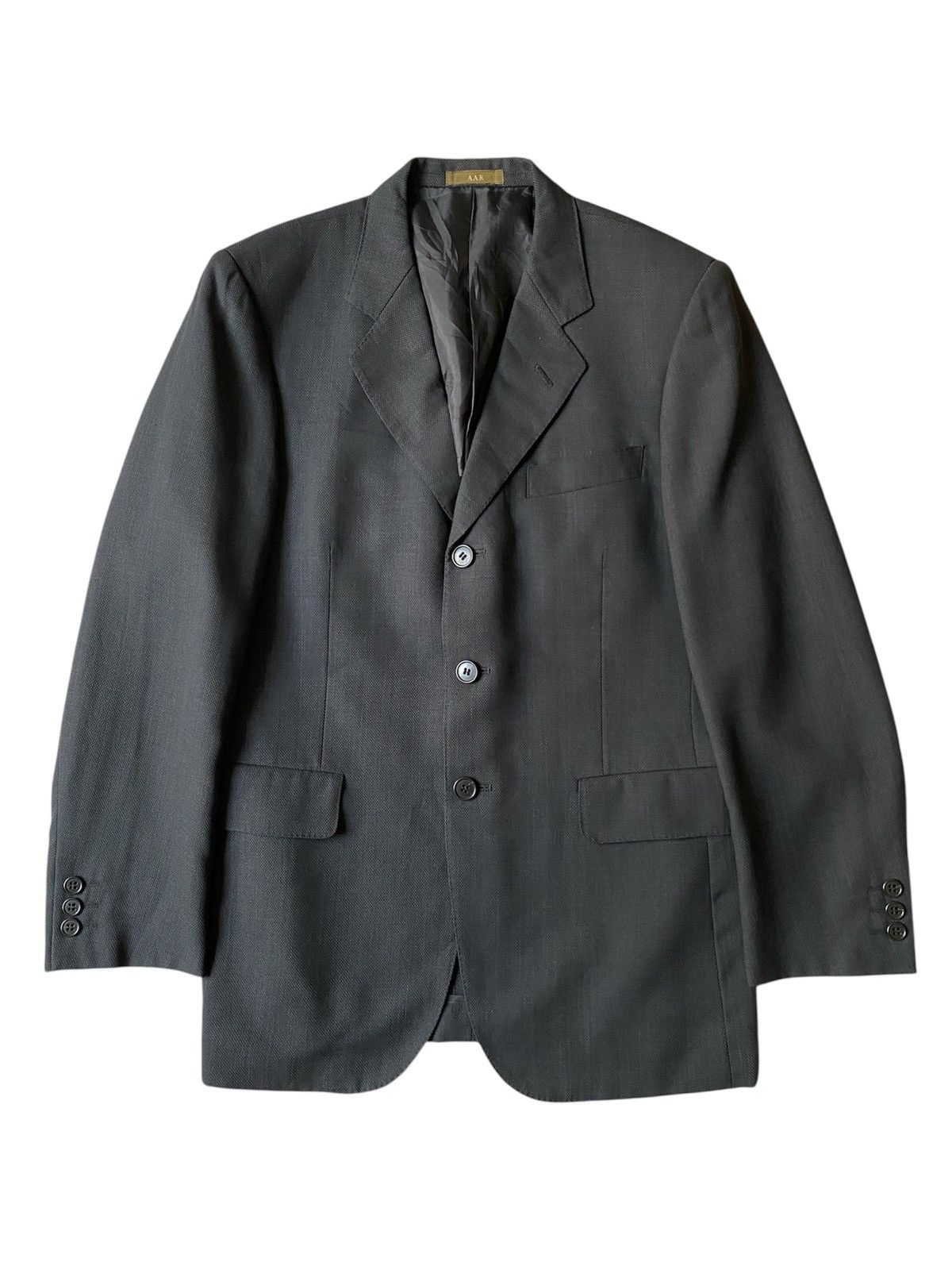 Yohji Yamamoto A.A.R Yohji Yamamoto Black Blazer Size US M / EU 48-50 / 2 - 1 Thumbnail