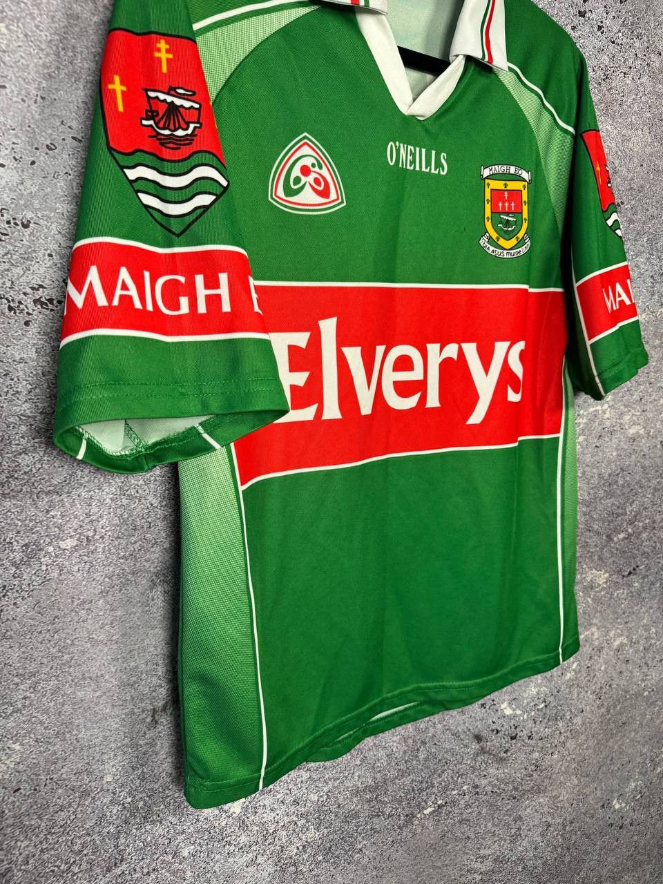 O'Neills × Vintage O'neills Maigh EO Mayo GAA 2004 Home Top Jersey Men's Size US S / EU 44-46 / 1 - 7 Thumbnail