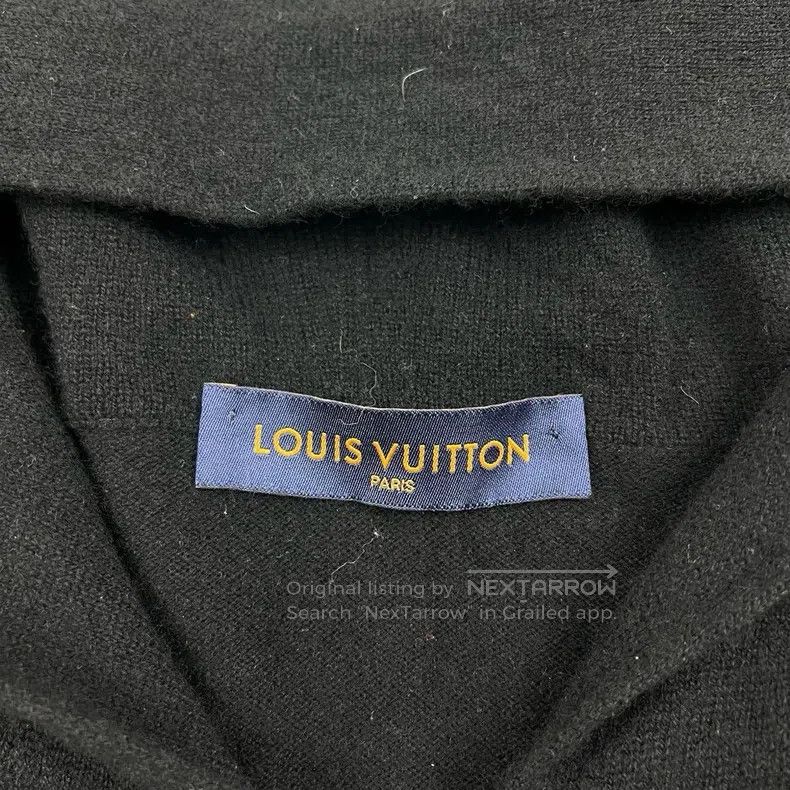Louis Vuitton Louis Vuitton Embroidered logo hooded knit jacket Size US L / EU 52-54 / 3 - 4 Thumbnail
