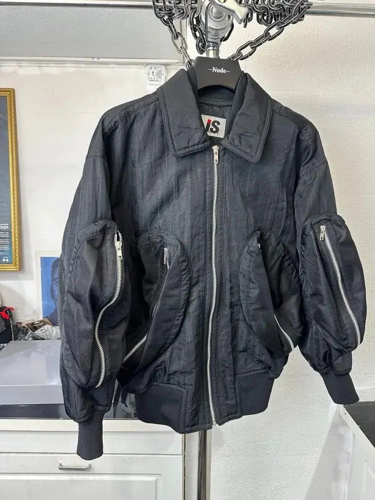Issey Miyake Issey Miyake Issey Miyake 80s zipper bomber-2506 Size US M / EU 48-50 / 2 - 2 Thumbnail