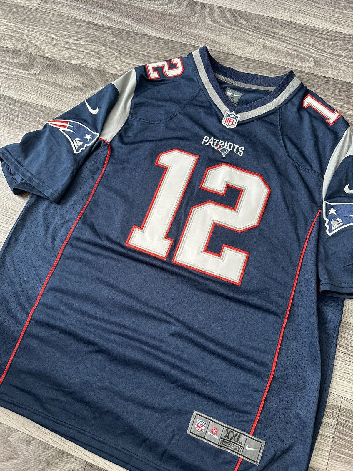 Nike Nike NFL New England Patriots Tom Brady #12 Jersey size XXL Size US XXL / EU 58 / 5 - 3 Thumbnail