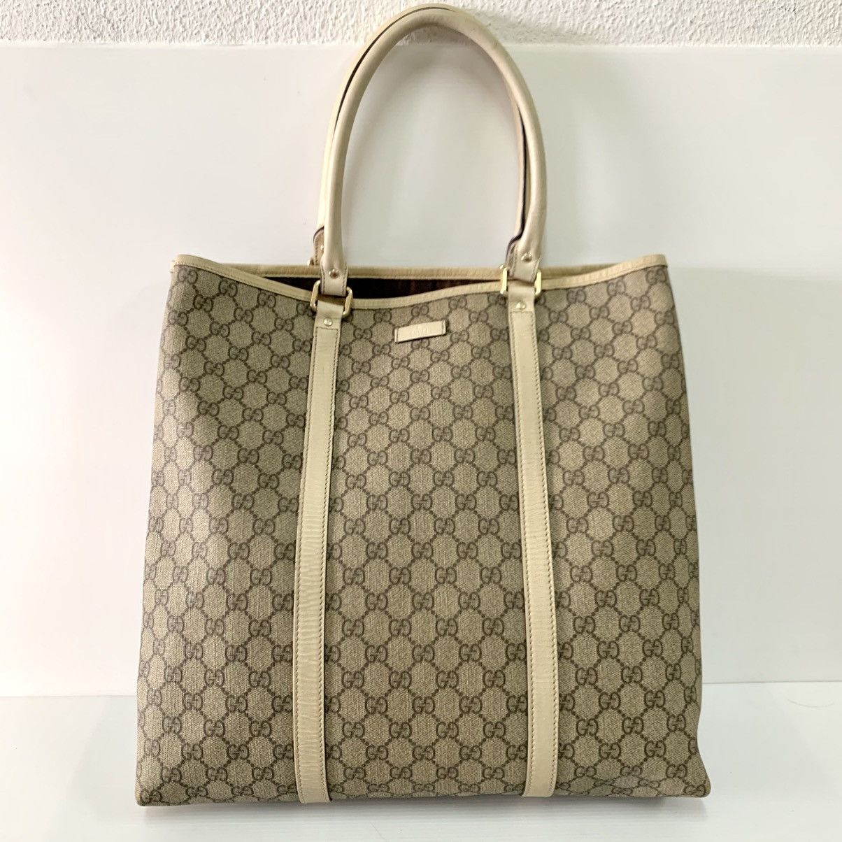 Gucci Gucci Monogram Large Tote Handle Bag Size ONE SIZE - 1 Thumbnail