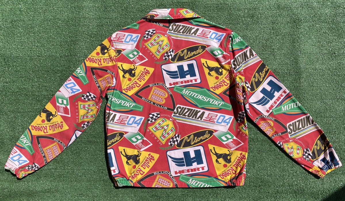 Billionaire Boys Club Billionaire Boys Club BB Motorsport Logos Jacket Mens Med Size US M / EU 48-50 / 2 - 8 Thumbnail