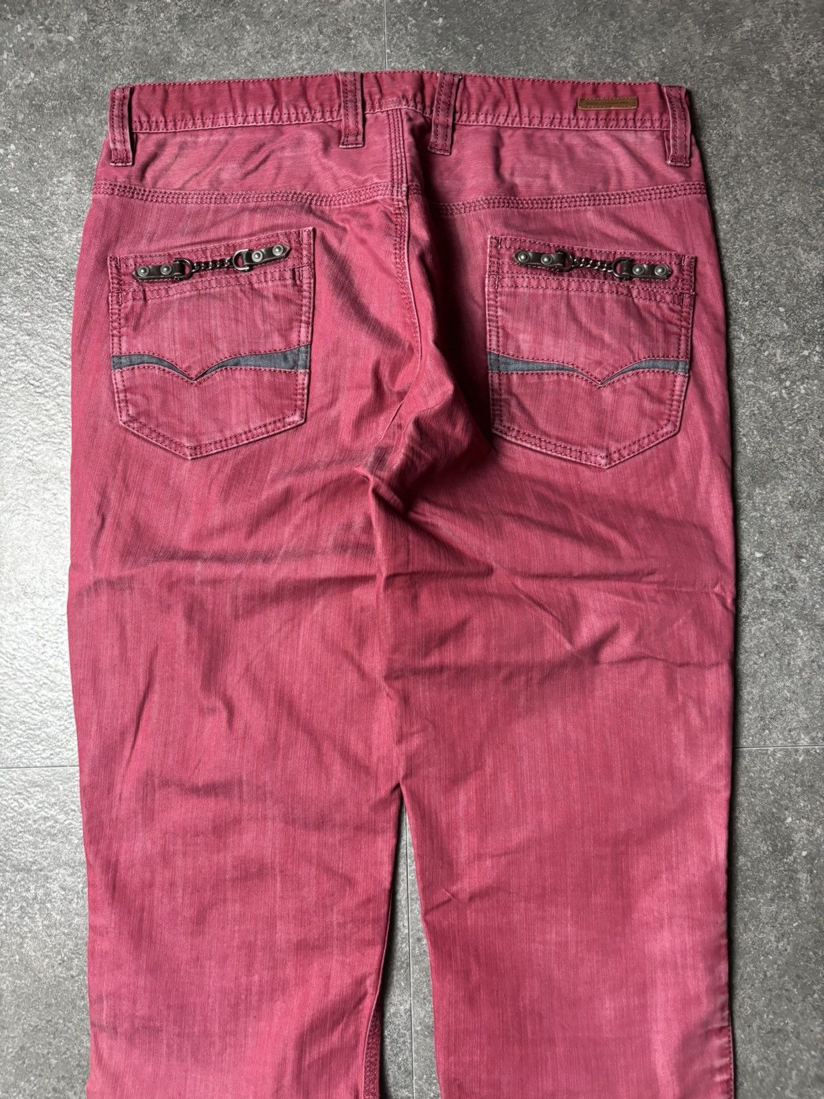 If Six Was Nine × Japanese Brand × Le Grande Bleu (L.G.B.) 2000s Nicole Club For Men Bootcut Pants Size US 31 - 15 Thumbnail