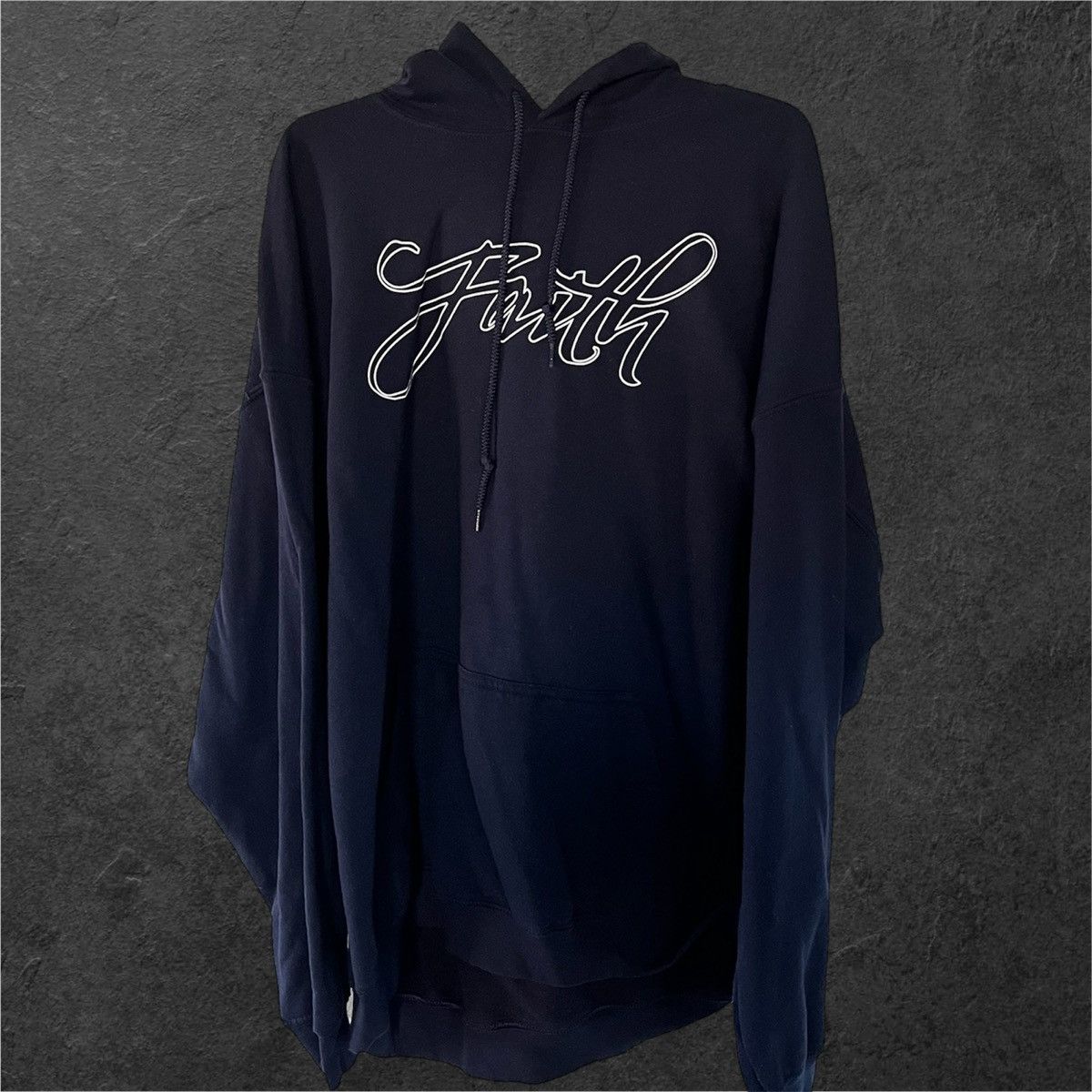 Other Navy Faith Pop Smoke King of New York hoodie. Size US XXL / EU 58 / 5 - 1 Thumbnail