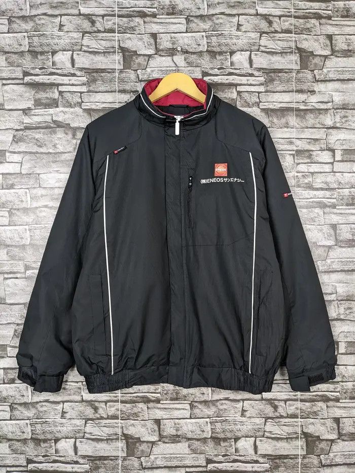 Tultex Vintage Tultex Eneos Light Jacket Workers Mechanic Size US L / EU 52-54 / 3 - 2 Thumbnail