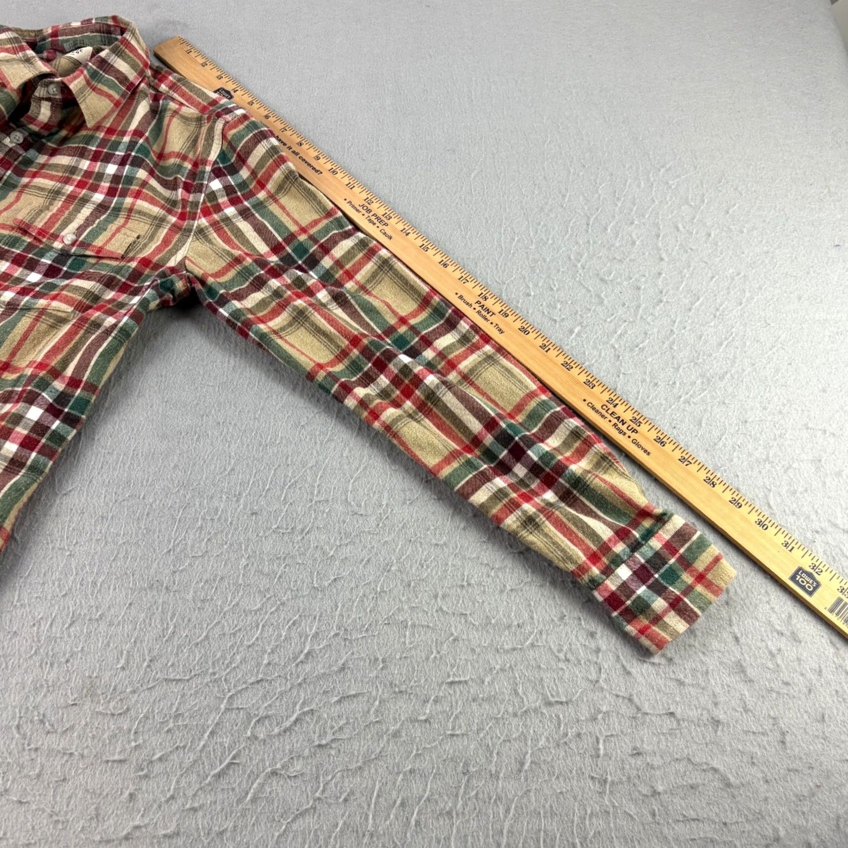 Marine Layer Marine Layer Shirt Mens M Brown Plaid Flannel Button-Up Lightweight Casual Regular Collar Spread Long Sleeve Button-Up Size US M / EU 48-50 / 2 - 7 Thumbnail