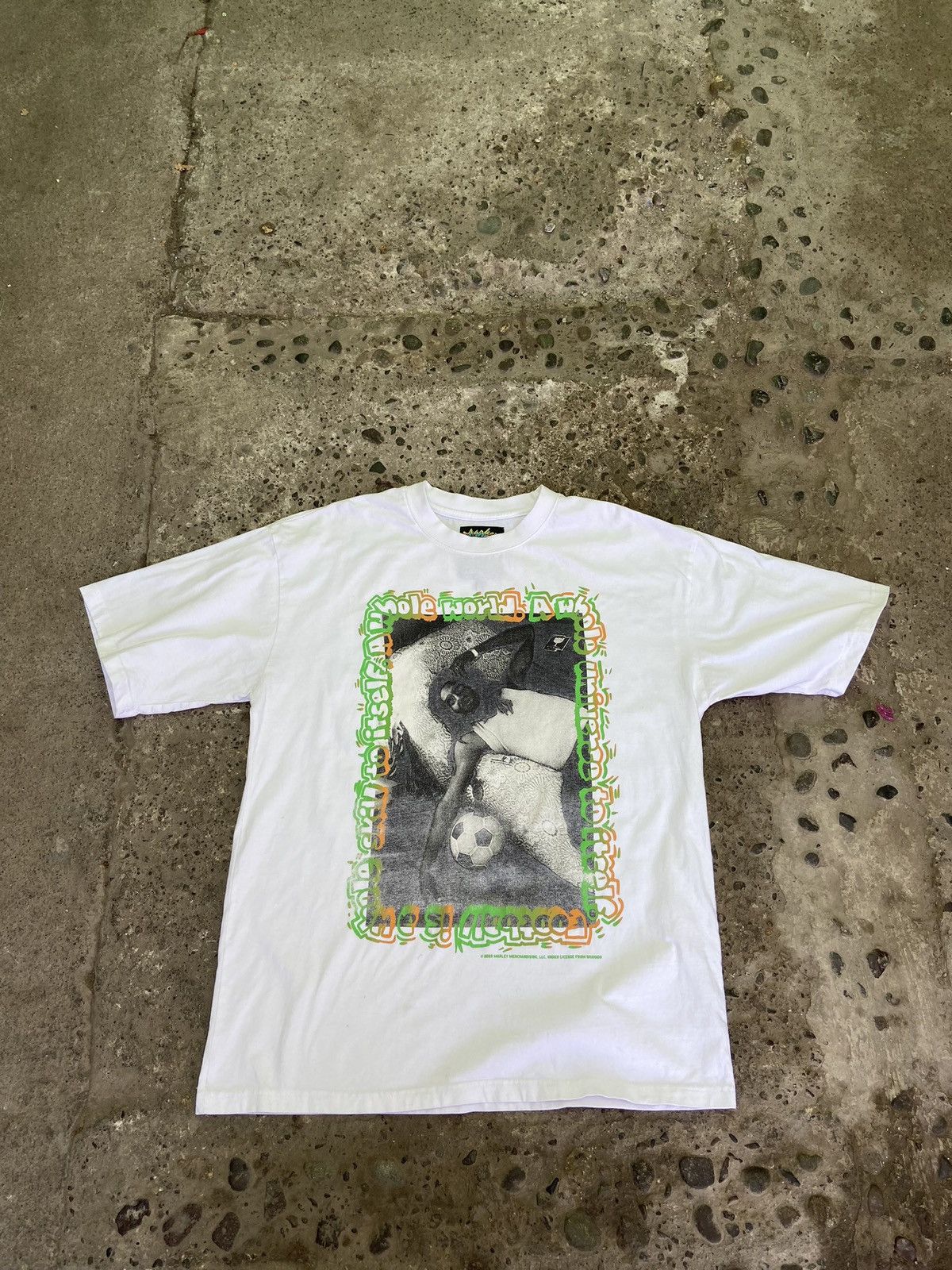 Market x Bob Markey t shirt