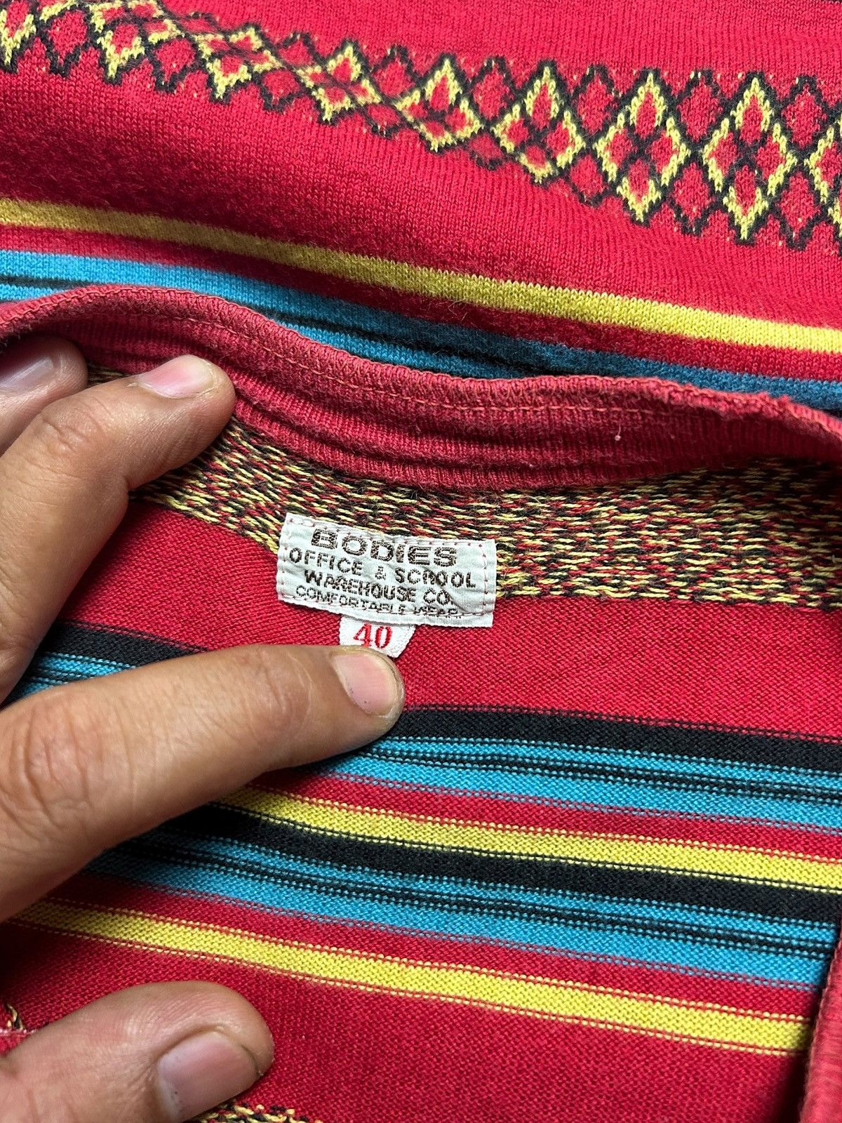 Japanese Brand × Warehouse Bodies Office School Warehouse Co T-shirt Ethnic Navajo Size US L / EU 52-54 / 3 - 10 Thumbnail