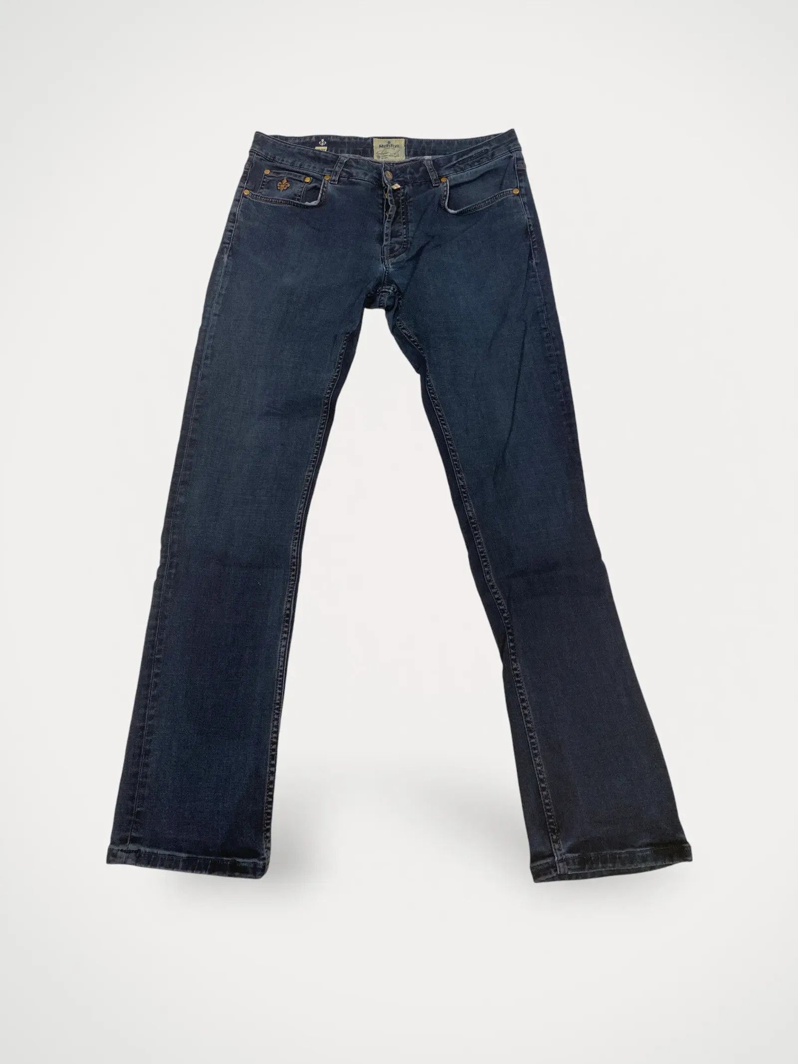 Morris Morris Steve Satin Jeans Jeans Size 32" / US 10 / IT 46 - 1 Thumbnail