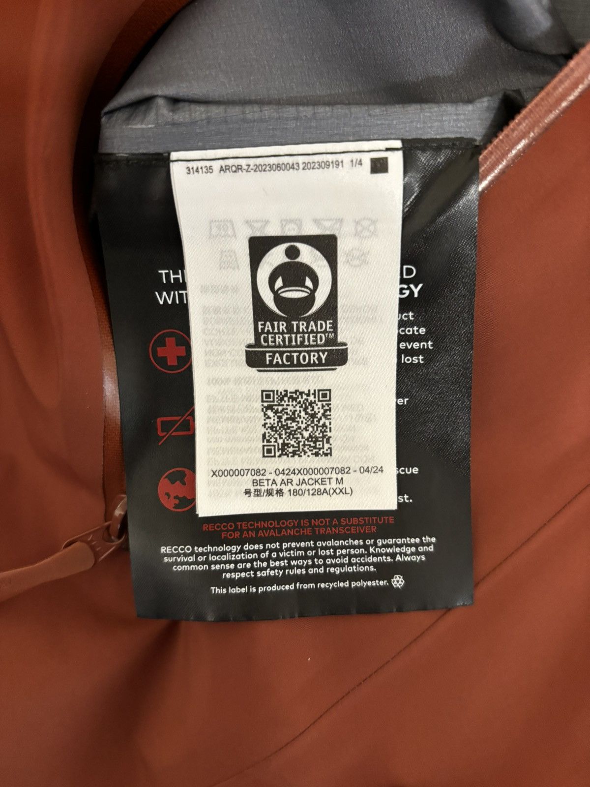 Arc'teryx Arc'teryx Men's Beta AR Jacket Size US XXL / EU 58 / 5 - 6 Thumbnail